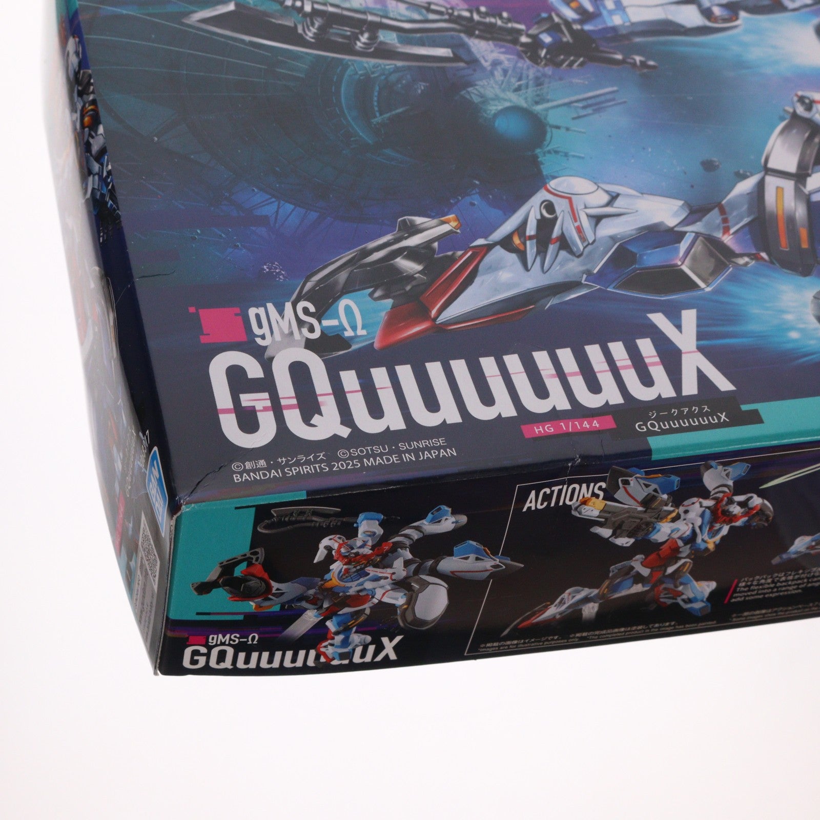 【中古即納】[PTM] (再販) HG 1/144 GQuuuuuuX(ジークアクス) 機動戦士Gundam GQuuuuuuX(ガンダム ジークアクス) プラモデル(5068317) バンダイスピリッツ(20250625)