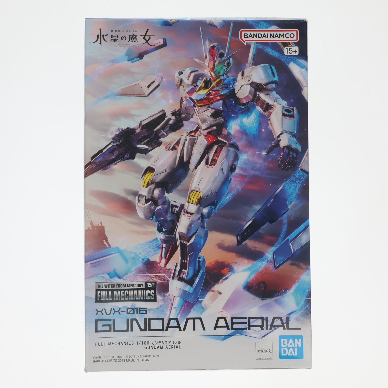 【中古即納】[PTM] (再販) FULL MECHANICS 1/100 ガンダムエアリアル 機動戦士ガンダム 水星の魔女 プラモデル(5065090) バンダイスピリッツ(20250904)