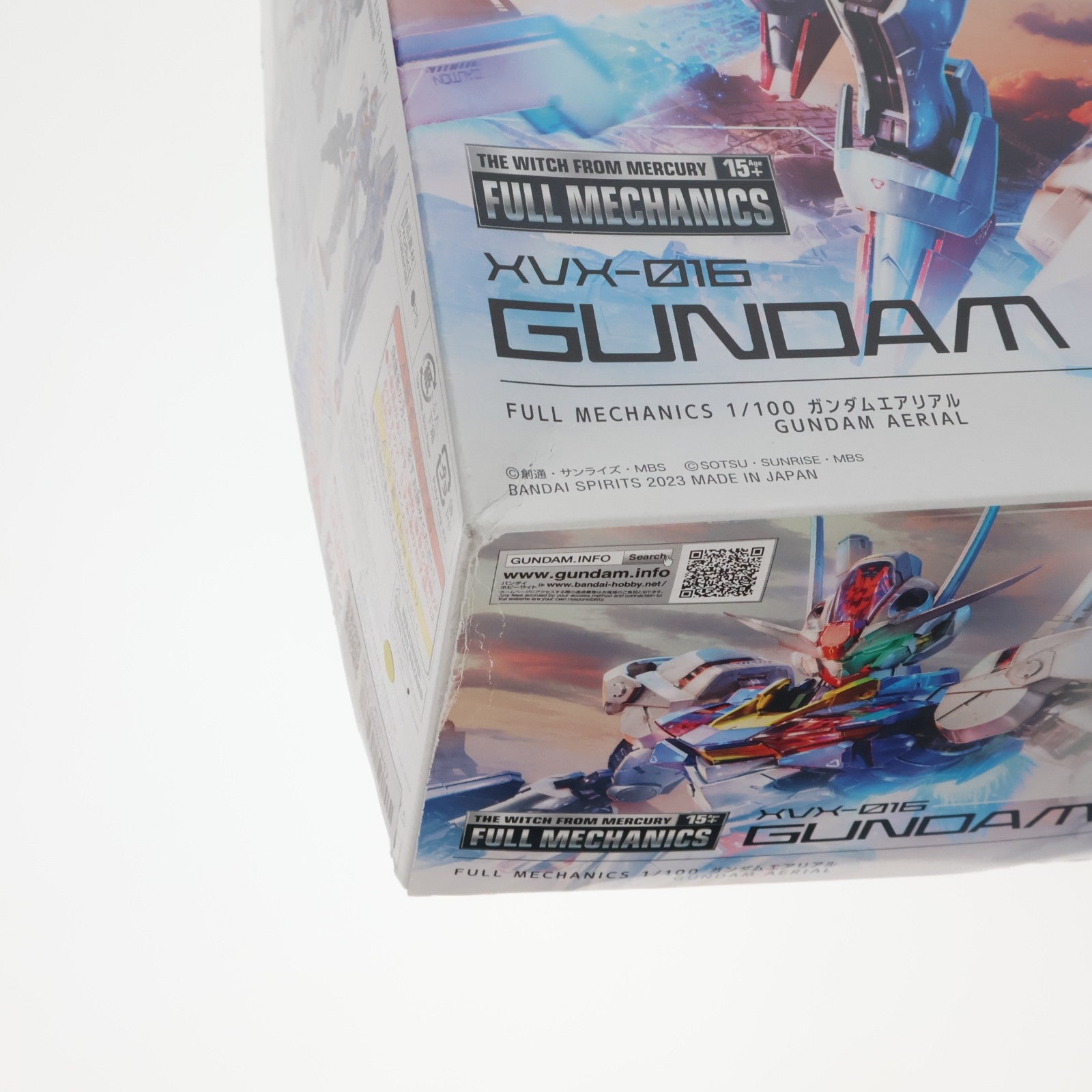【中古即納】[PTM] (再販) FULL MECHANICS 1/100 ガンダムエアリアル 機動戦士ガンダム 水星の魔女 プラモデル(5065090) バンダイスピリッツ(20250904)