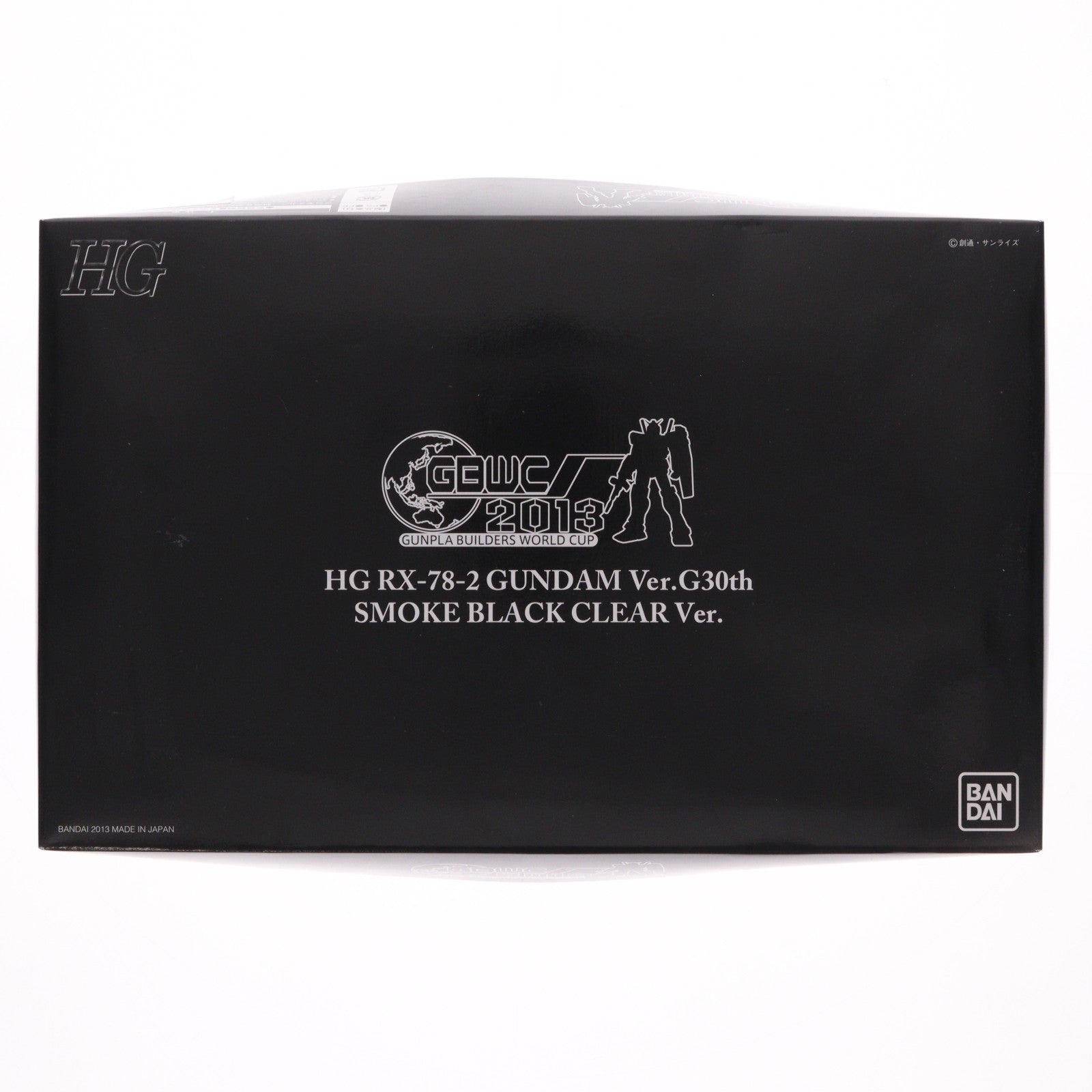 【中古即納】[PTM] HG 1/144 RX-78-2 ガンダム Ver.G30th スモークブラッククリアVer. ガンプラビルダーズワールドカップ2013 オープンコース/ジュニアコース 1次審査通過者記念景品 機動戦士ガンダム プラモデル(2236829) バンダイ(20130918)