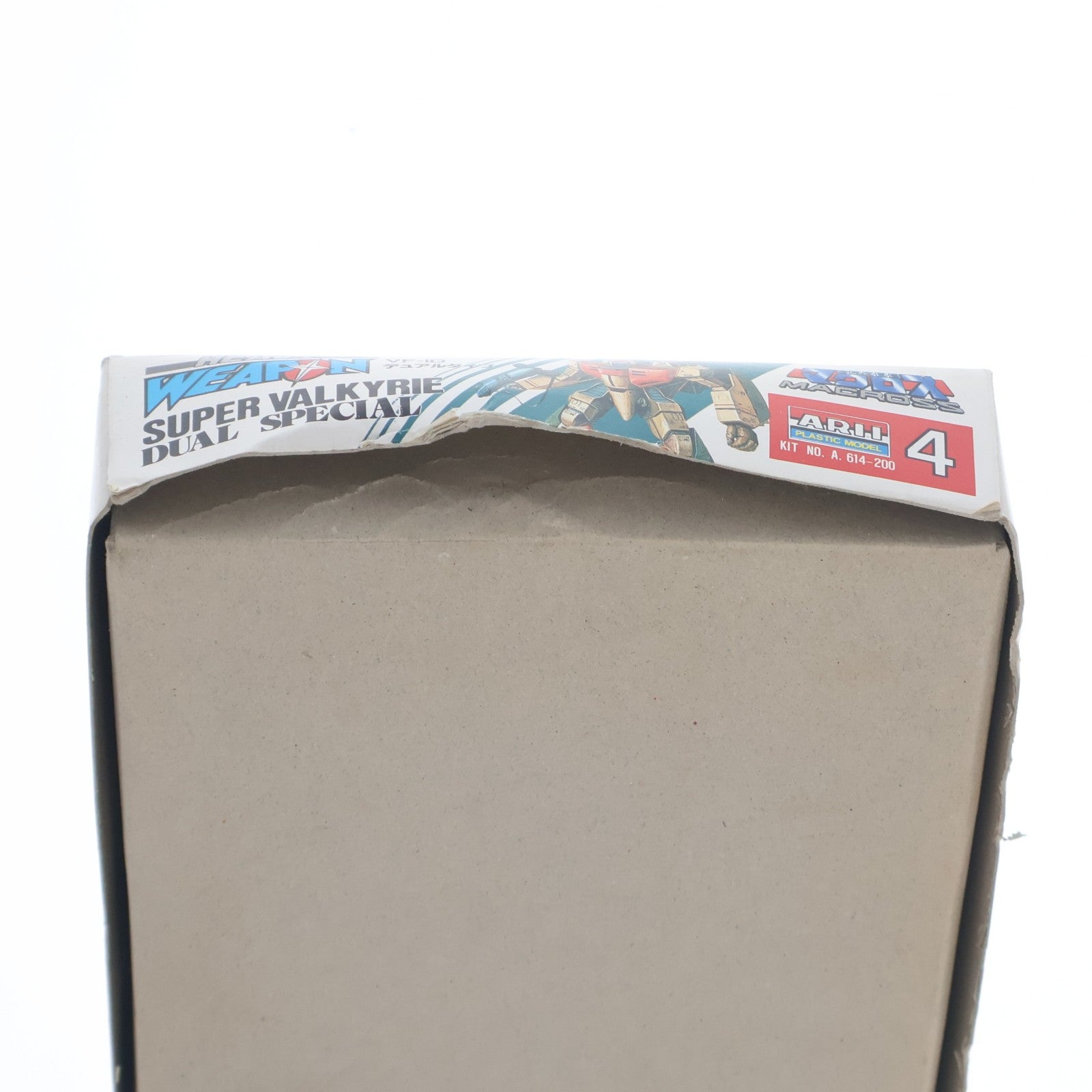 【中古即納】[PTM] ヘビーウエポンシリーズ No.4 1/170 VF-1D スーパーバトロイド·デュアルタイプ ヘビーウェポンタイプ 超時空要塞マクロス プラモデル(A.614) アリイ(19991231)