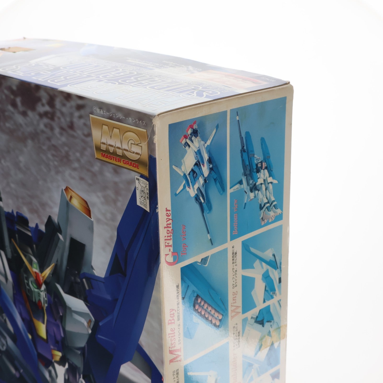 【中古即納】[PTM] MG 1/100 FXA-05D + RX-178 スーパーガンダム 反地球連邦政府組織(エゥーゴ) 試作型モビルスーツ支援戦闘機装備型 機動戦士Zガンダム プラモデル(0071420) バンダイ(20170421)