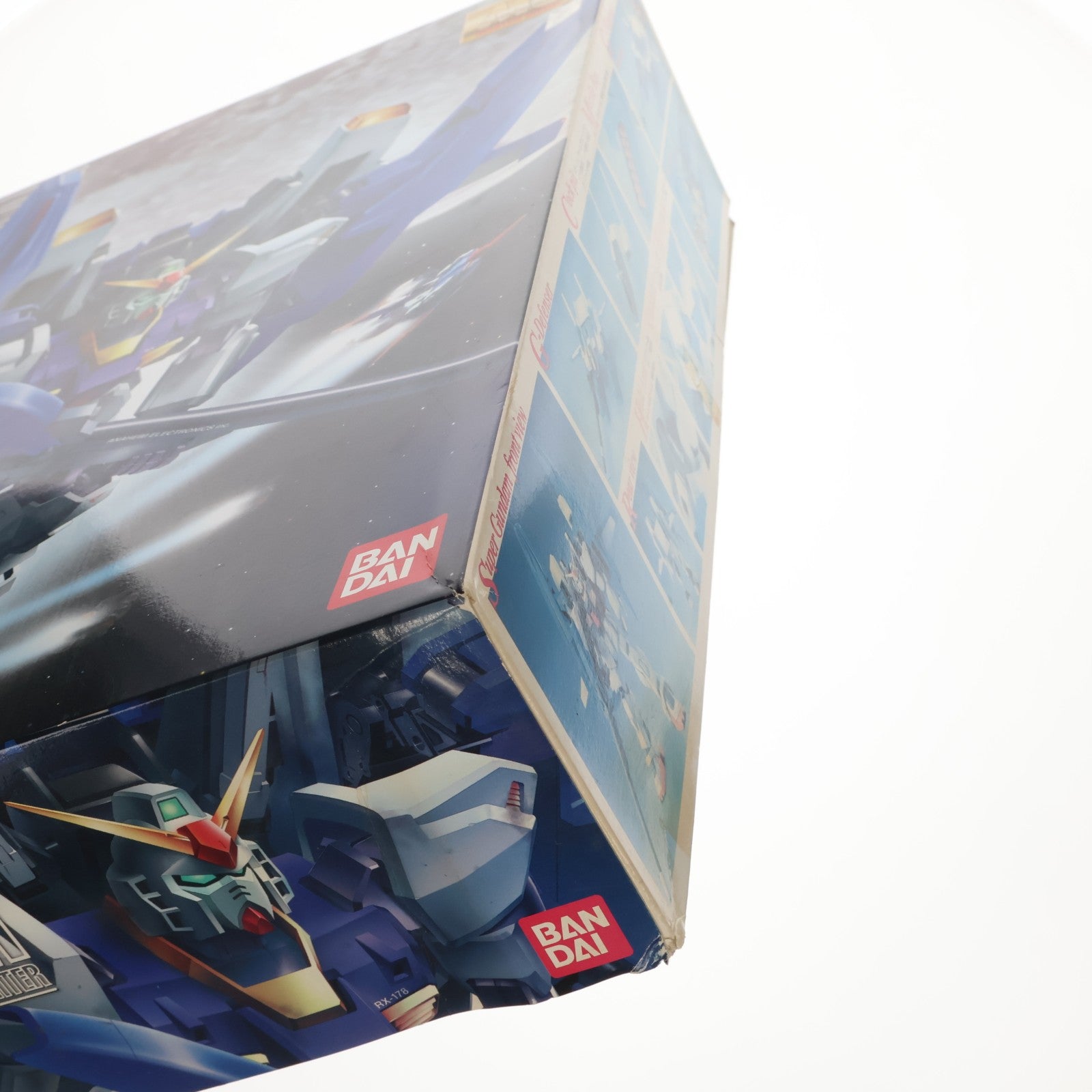 【中古即納】[PTM] MG 1/100 FXA-05D + RX-178 スーパーガンダム 反地球連邦政府組織(エゥーゴ) 試作型モビルスーツ支援戦闘機装備型 機動戦士Zガンダム プラモデル(0071420) バンダイ(20170421)