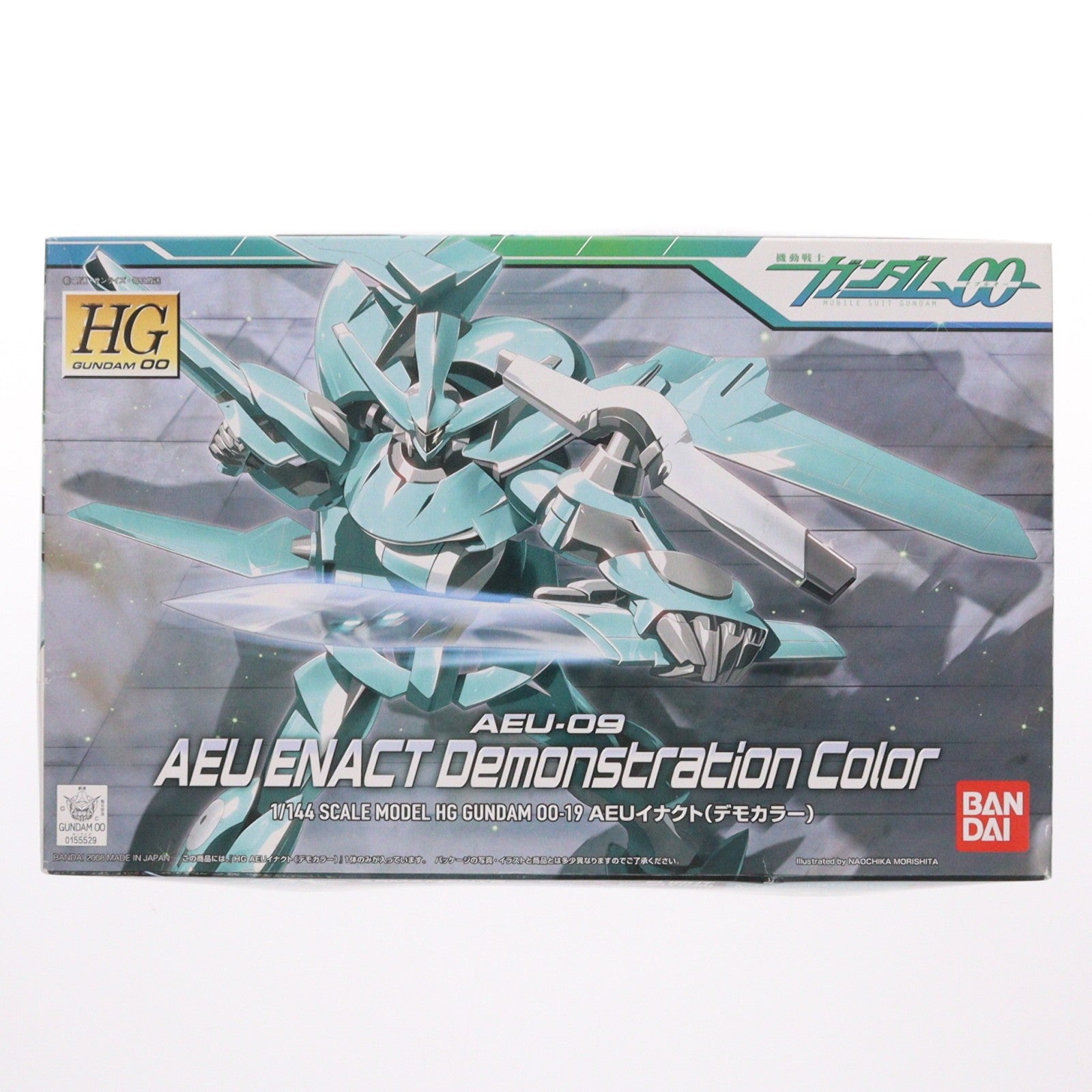 【中古即納】[PTM] HG 1/144 AEU-09 AEUイナクト(デモカラー) 機動戦士ガンダム00(ダブルオー) プラモデル バンダイ(20080810)