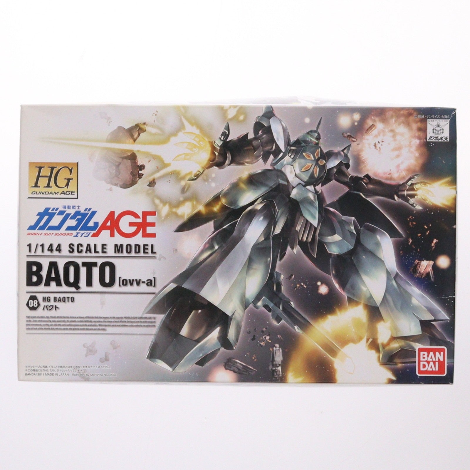 【中古即納】[PTM] HG 1/144 バクト 機動戦士ガンダムAGE-エイジ- プラモデル バンダイ(20111210)