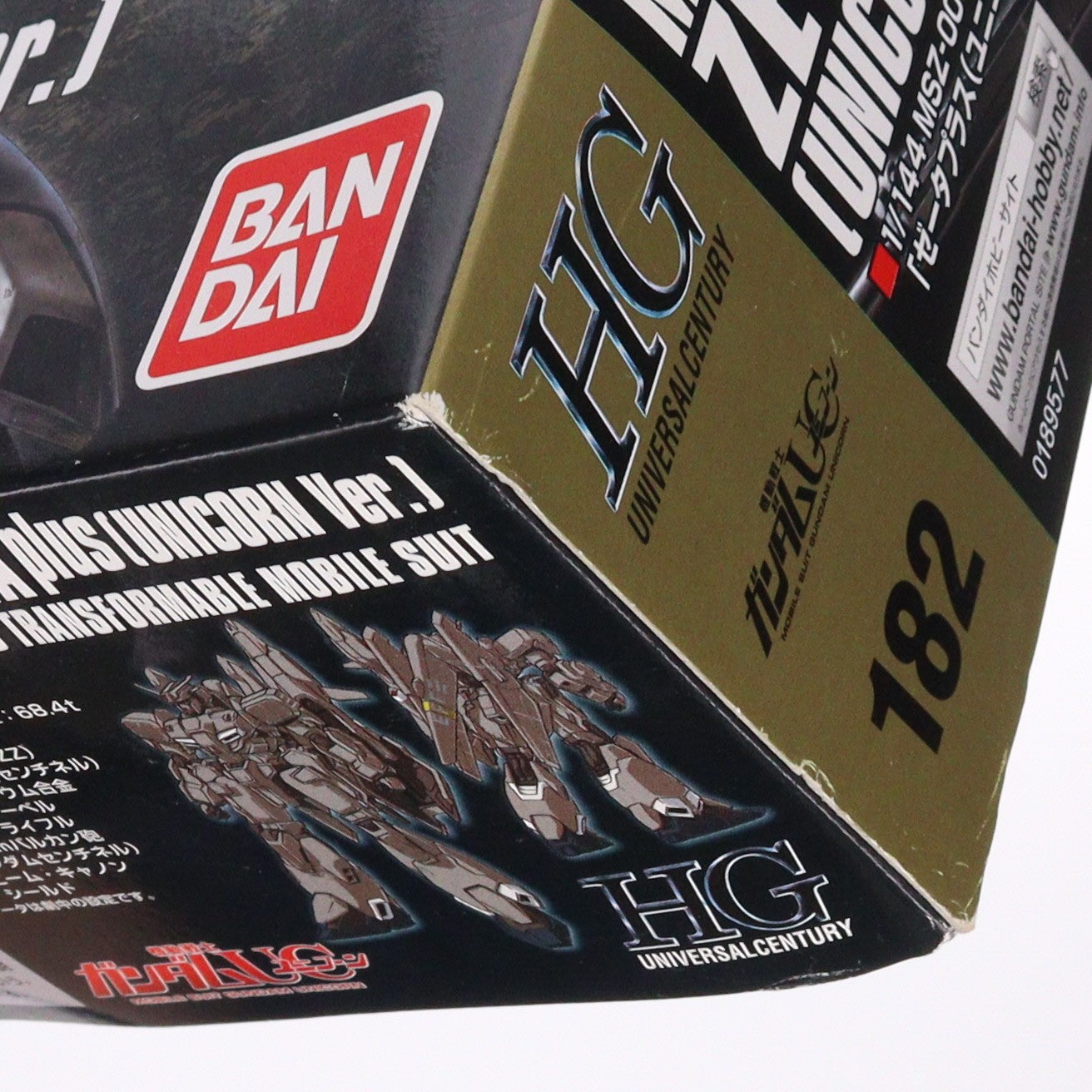 【中古即納】[PTM] パーツ未修正版 HGUC 1/144 MSZ-006A1 ゼータプラス(ユニコーンVer.) 機動戦士ガンダムUC(ユニコーン) プラモデル(0189577) バンダイ(20180316)