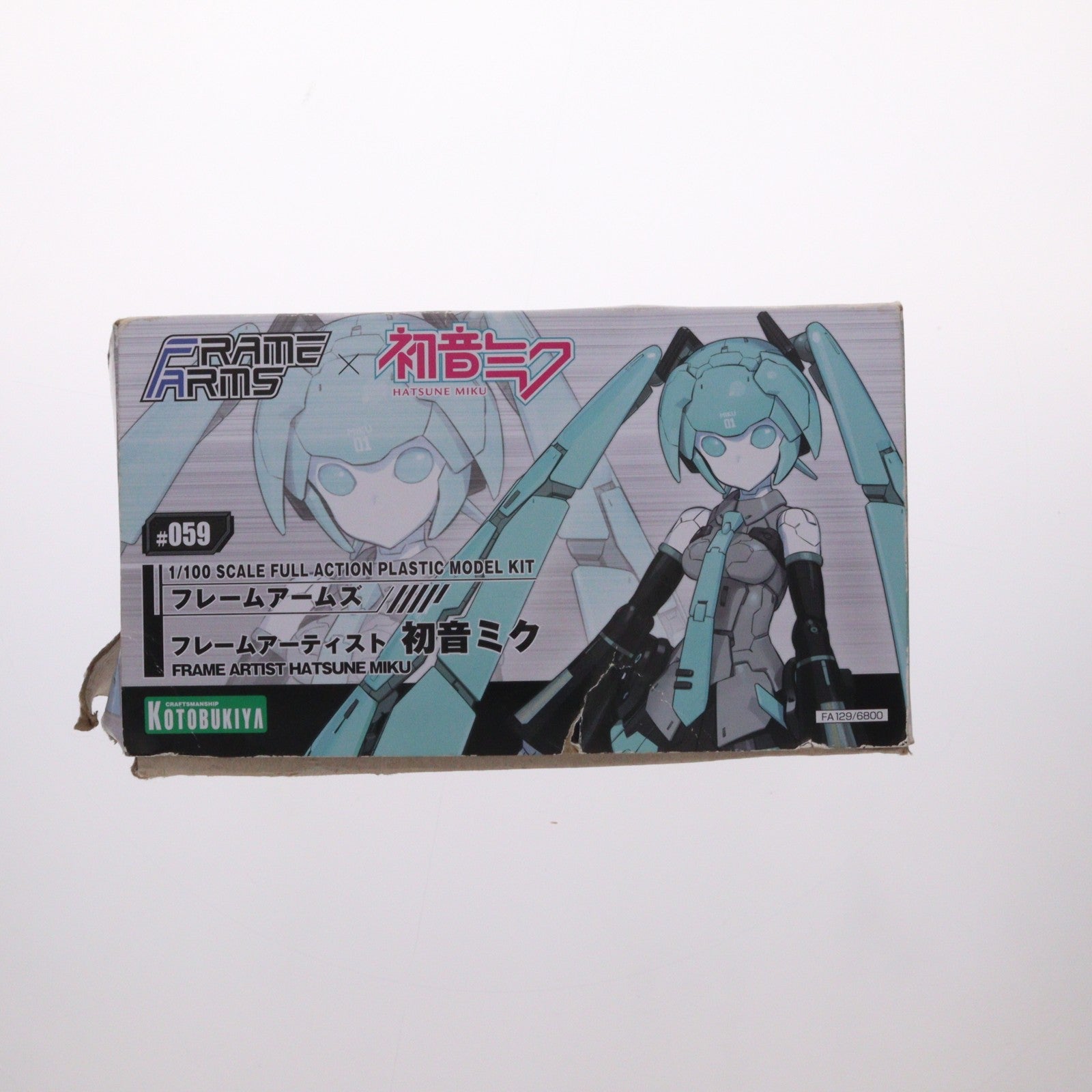 【中古即納】[PTM] コトブキヤショップ限定特典付属 フレームアームズ 1/100 フレームアーティスト 初音ミク VOCALOID(ボーカロイド) プラモデル(FA129) コトブキヤ(20221028)