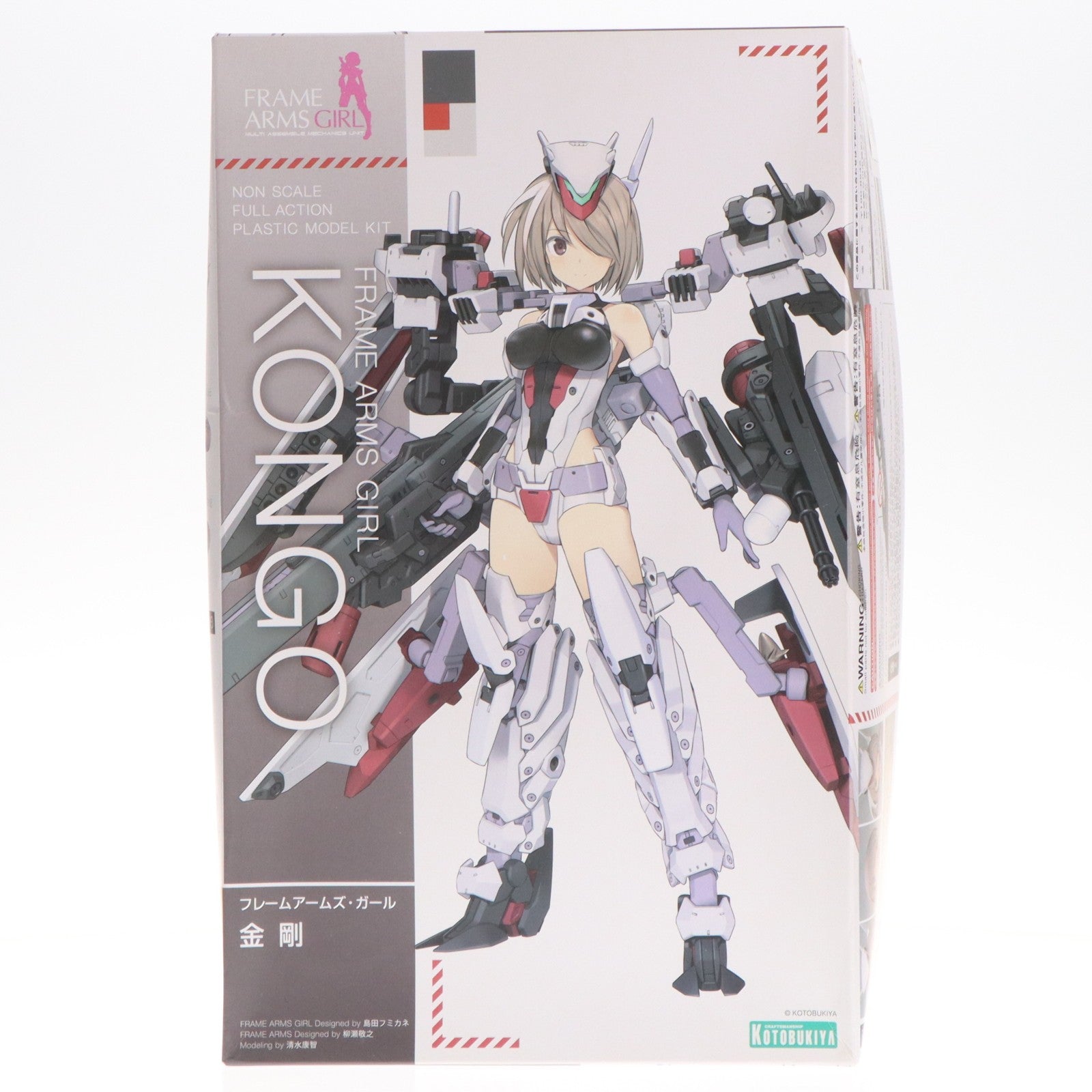 【中古即納】[PTM] フレームアームズ・ガール 金剛(こんごう) プラモデル(FG019) コトブキヤ(20230525)