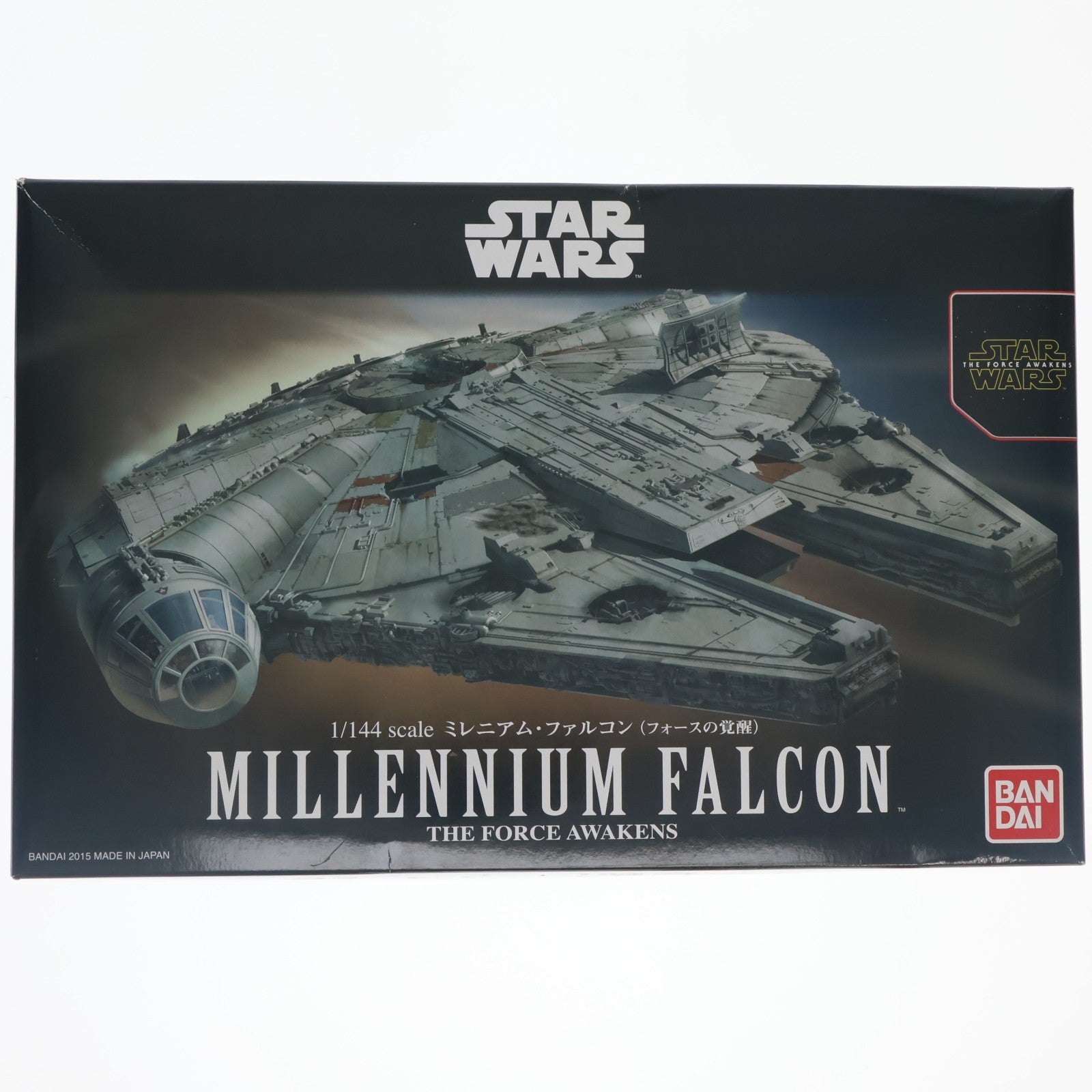 【中古即納】[PTM] 1/144 ミレニアムファルコン(フォースの覚醒) STAR WARS(スター・ウォーズ) プラモデル(202288) バンダイ(20151030)
