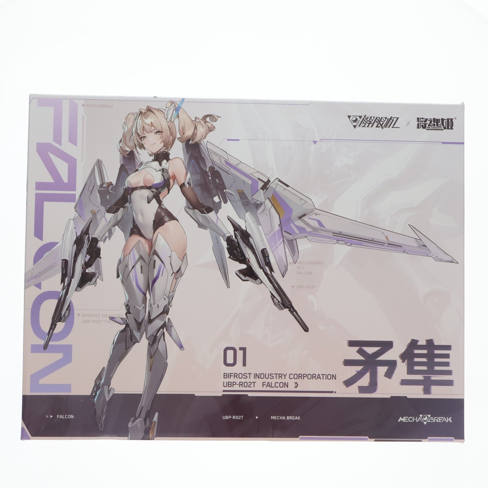 【中古即納】[PTM] MS GENERAL(将魂姫)×Mecha BREAK(メカブレイク) 1/10 矛隼(ファルコン) プラスチックモデルキット プラモデル(150666) MS GENERAL(将魂姫)(20260228)
