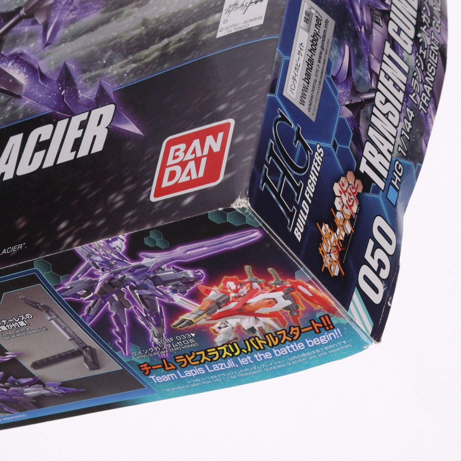 【中古即納】[PTM] HGBF 1/144 トランジェントガンダムグレイシャー ガンダムビルドファイターズ炎トライ プラモデル バンダイ(20170728)