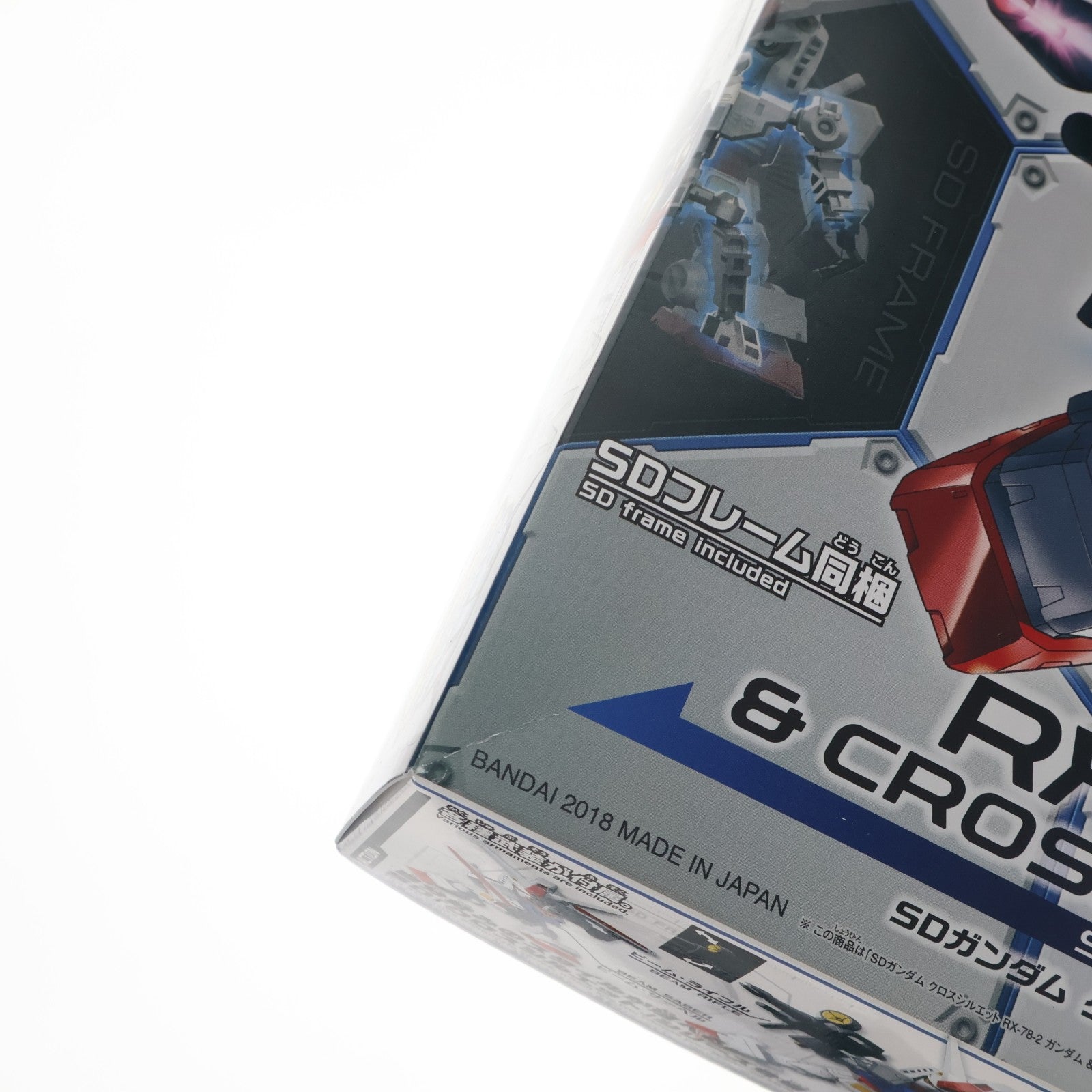 【中古即納】[PTM] SDガンダム クロスシルエット RX-78-2 ガンダム&クロスシルエットフレームセット 機動戦士ガンダム プラモデル バンダイ(20180630)