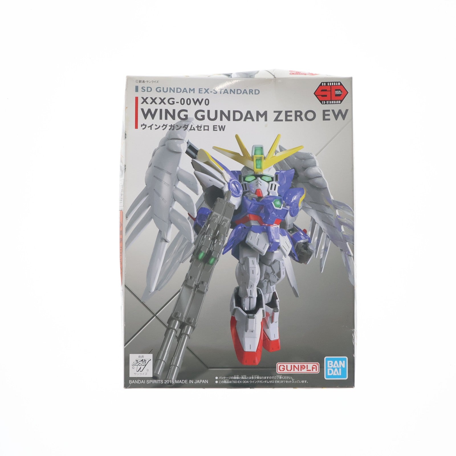 【中古即納】[PTM] SDガンダム EXスタンダード 004 XXXG-00W0 ウイングガンダムゼロ EW版 新機動戦記ガンダムW Endless Waltz(エンドレスワルツ) プラモデル バンダイスピリッツ(20210618)