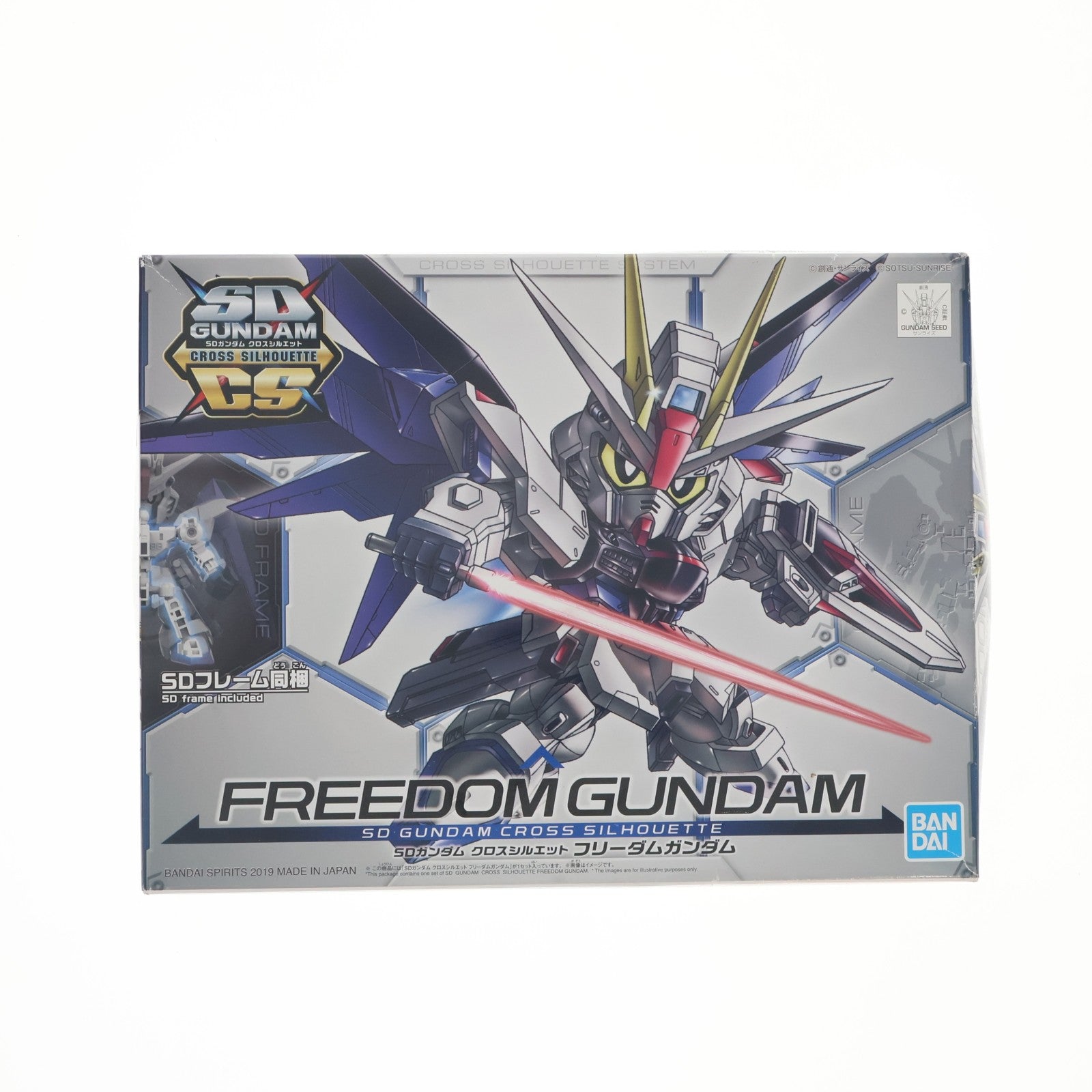 【中古即納】[PTM] SDガンダム クロスシルエット ZGMF-X10A フリーダムガンダム 機動戦士ガンダムSEED(シード) プラモデル バンダイスピリッツ(20190223)