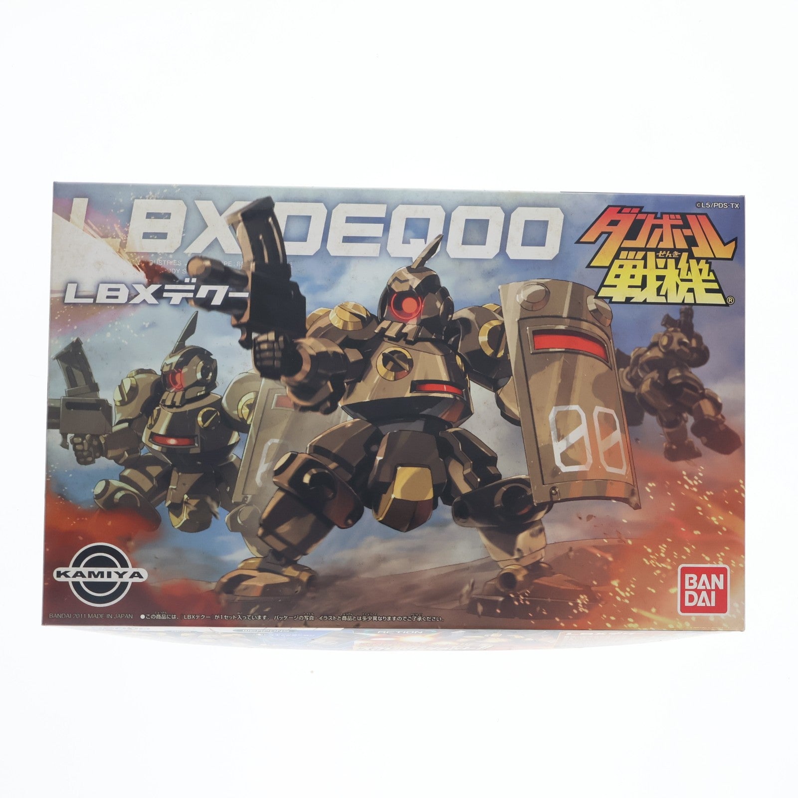 【中古即納】[PTM] 002 LBXデクー ダンボール戦機 プラモデル バンダイ(20110301)