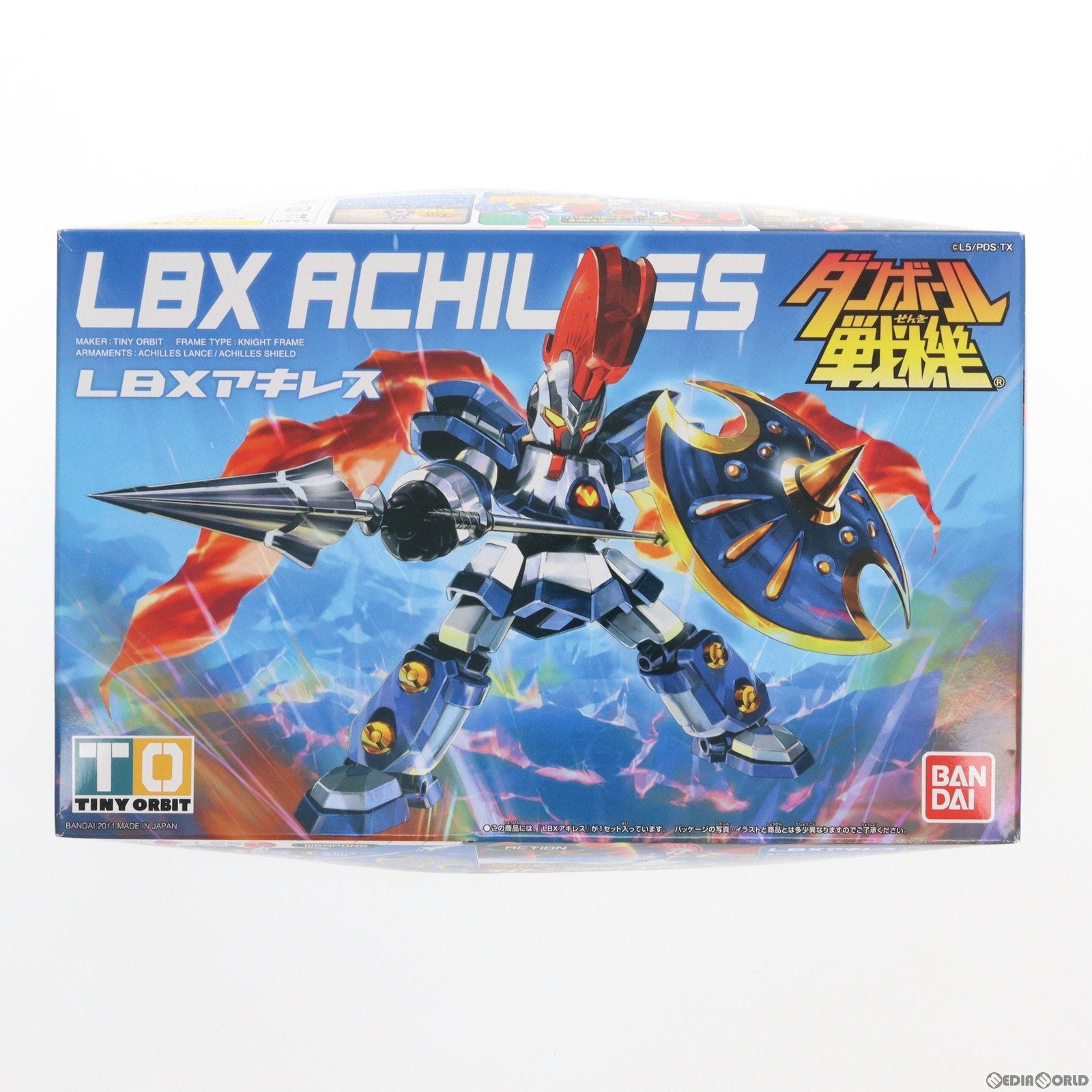 【中古即納】[PTM] 001 LBXアキレス ダンボール戦機 プラモデル バンダイ(20110301)