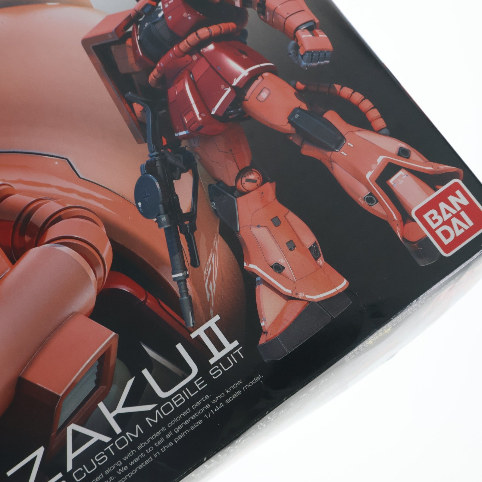 【中古即納】[PTM] RG 1/144 MS-06S シャア専用ザク 機動戦士ガンダム プラモデル(0165511) バンダイ(20101130)