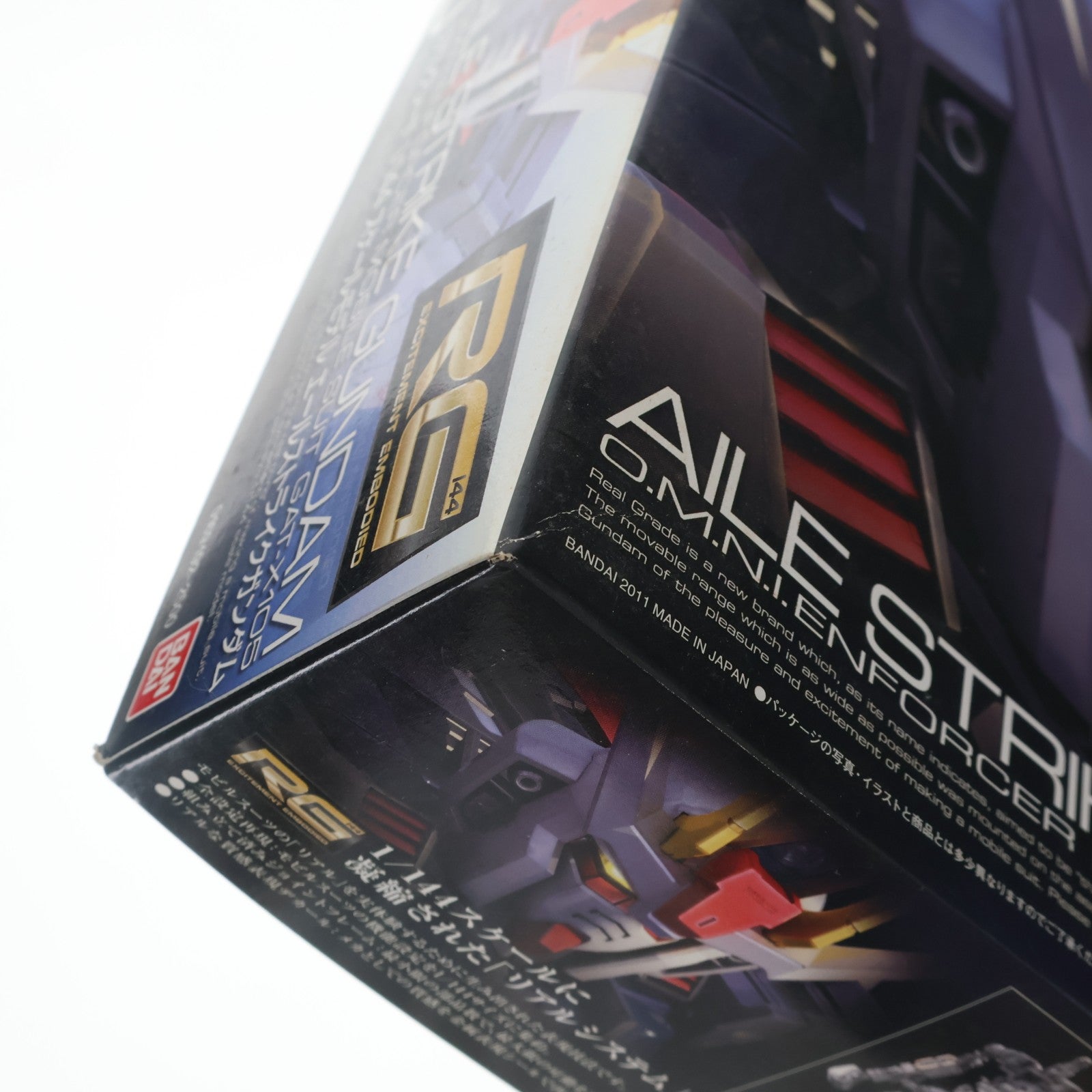 【中古即納】[PTM] RG 1/144 GAT-X105 エールストライクガンダム 機動戦士ガンダムSEED(シード) プラモデル バンダイ(20200930)