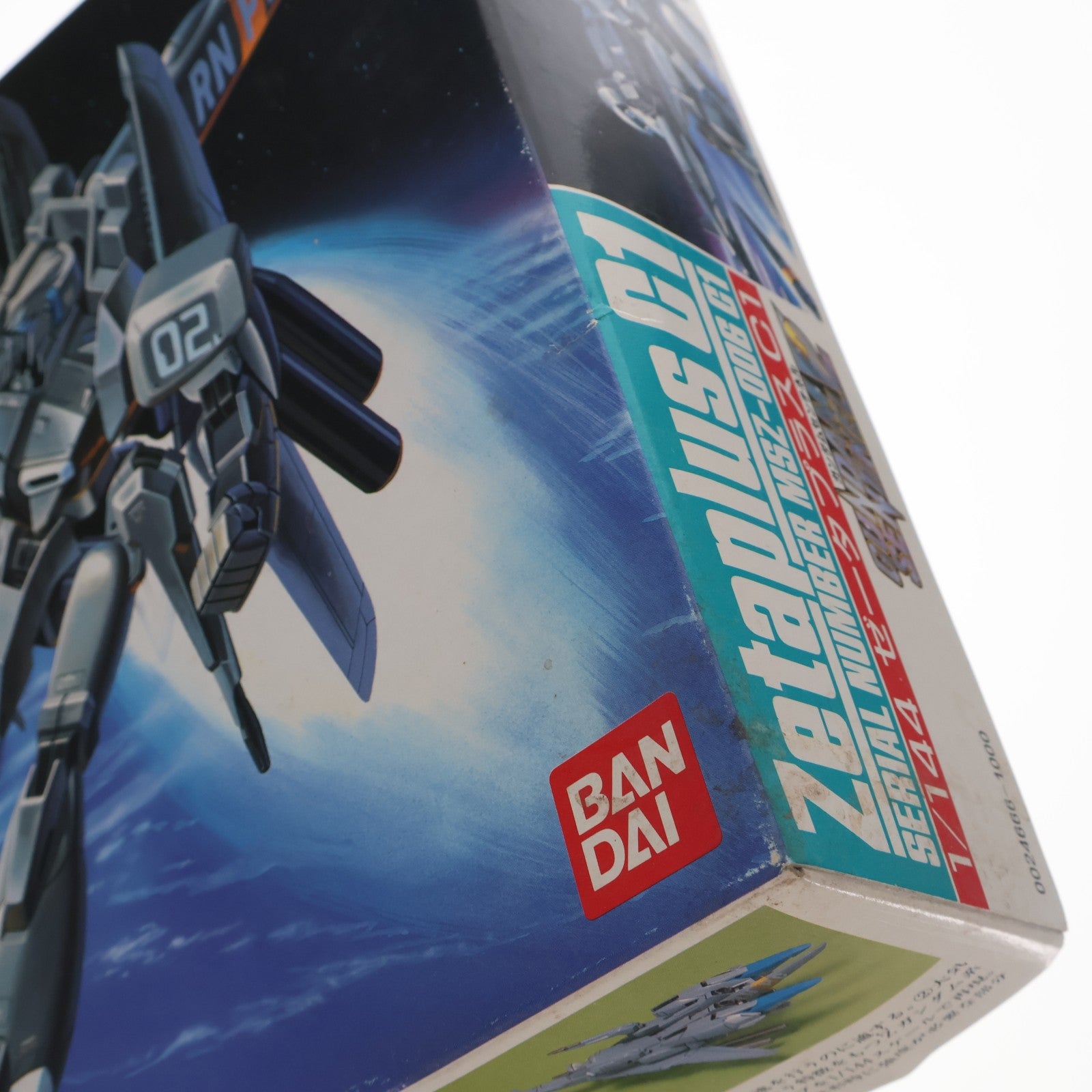 【中古即納】[PTM] 1/144 MSZ-006 C1 ゼータプラス C1 ガンダム・センチネル プラモデル(0024666) バンダイ(19880930)