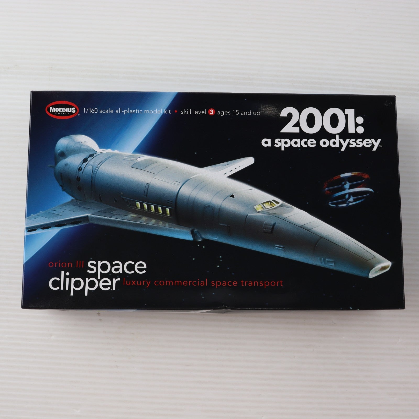 【中古即納】[PTM] 1/55 ザ・ムーンバス(THE MOON BUS) 2001年宇宙の旅 プラモデル(2001-1) メビウスモデル(20110914)