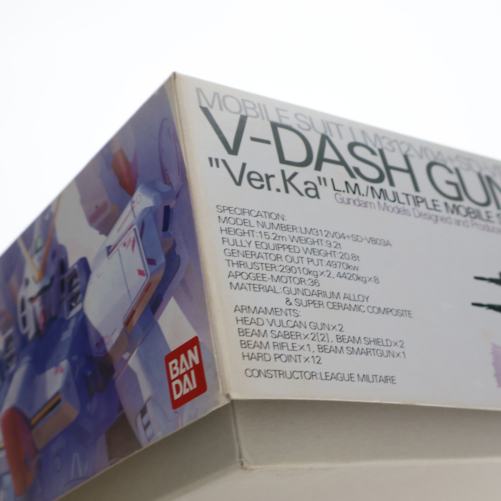 【中古即納】[PTM] MG 1/100 Vダッシュガンダム Ver.Ka 機動戦士Vガンダム プラモデル(0164270) バンダイ(20181116)