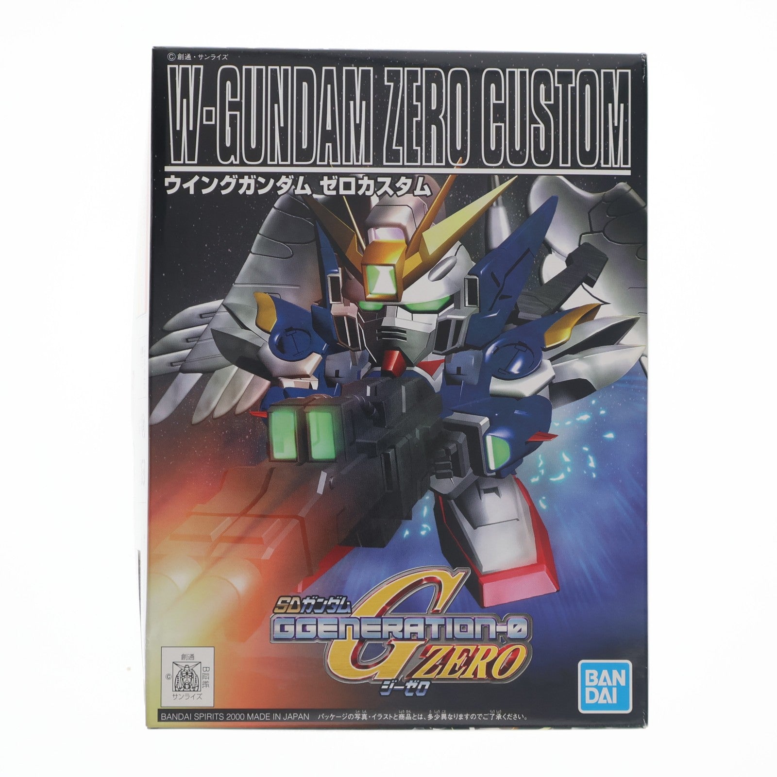 【中古即納】[PTM] SDガンダム BB戦士 No.203 XXXG-00W0 ウイングガンダムゼロカスタム SDガンダム G-GENERATION-0 プラモデル バンダイスピリッツ(20200317)