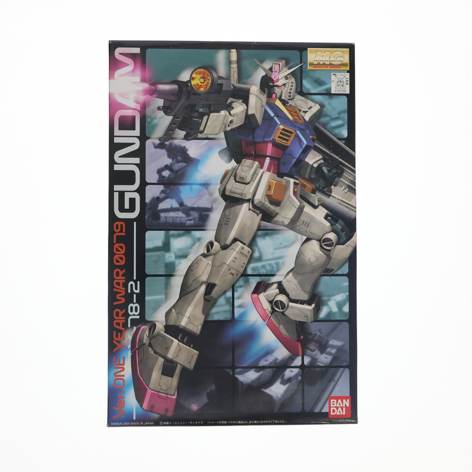 【中古即納】[PTM] MG 1/100 RX-78-2 ガンダム Ver.ONE YEAR WAR 0079 機動戦士ガンダム 一年戦争 プラモデル(0132155) バンダイ(20170224)