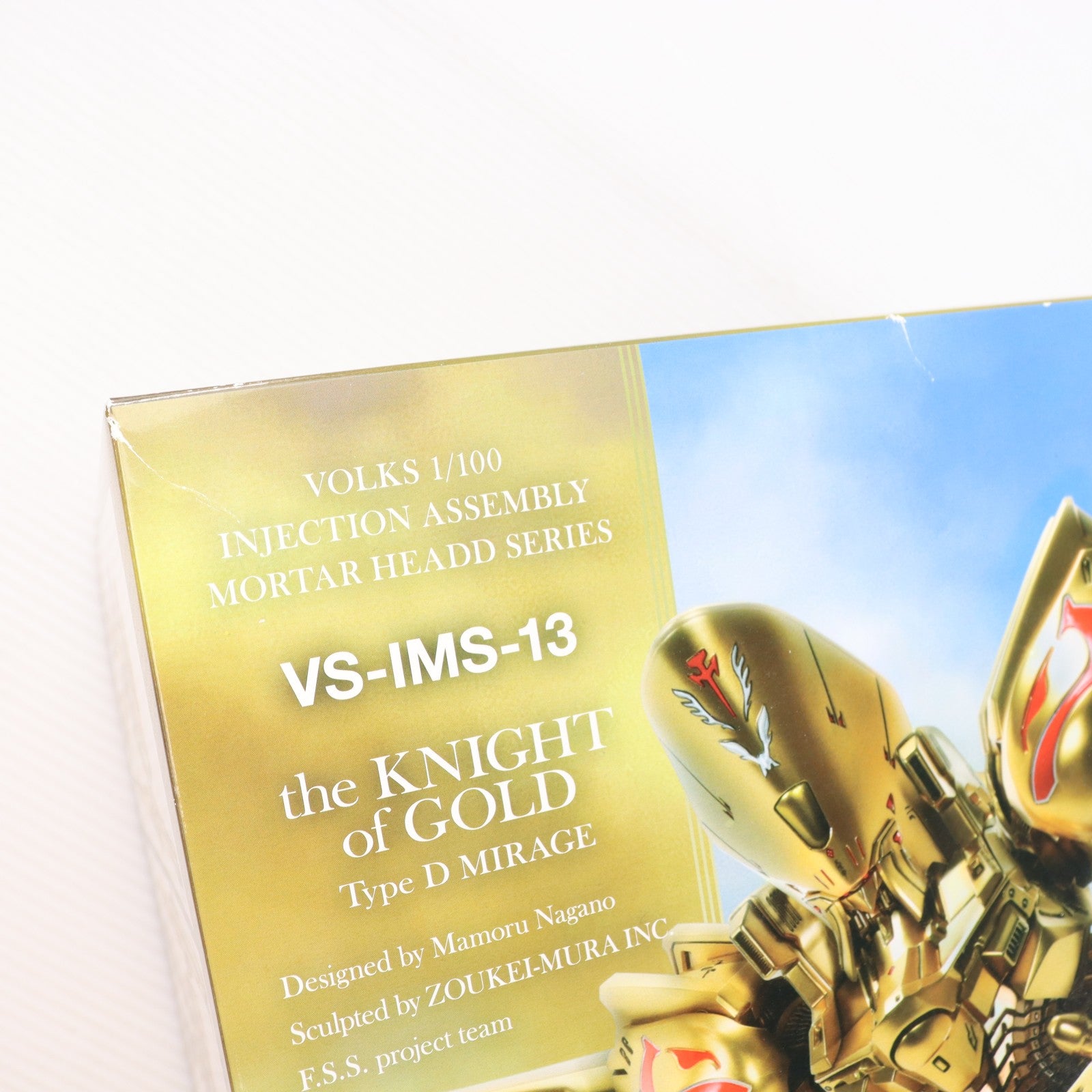【中古即納】[PTM] IMS 1/100 ザ・ナイト・オブ・ゴールド タイプD ミラージュ ファイブスター物語 インジェクション アッセンブリー モーターヘッドシリーズ プラモデル(VS-IMS-13) ボークス ホビー天国ウェブ限定 ボークス(20220723)