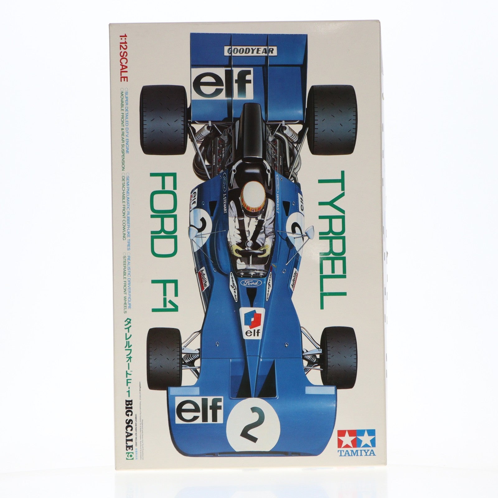 【中古即納】[PTM] ビッグスケールシリーズ No.9 1/12 タイレルフォード F-1 プラモデル(12009) タミヤ(19941231)