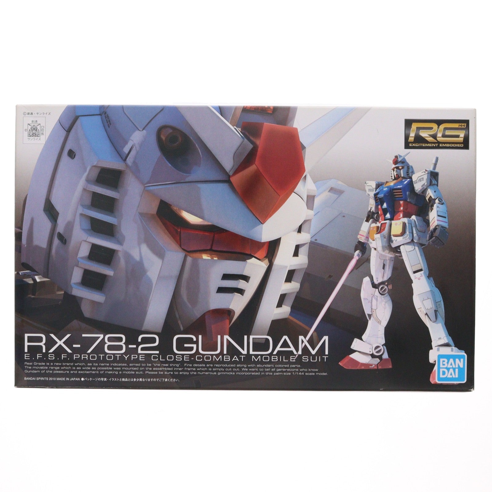 【中古即納】[PTM] (再販) RG 1/144 RX-78-2 ガンダム 機動戦士ガンダム プラモデル(5061594) バンダイスピリッツ(20240527)