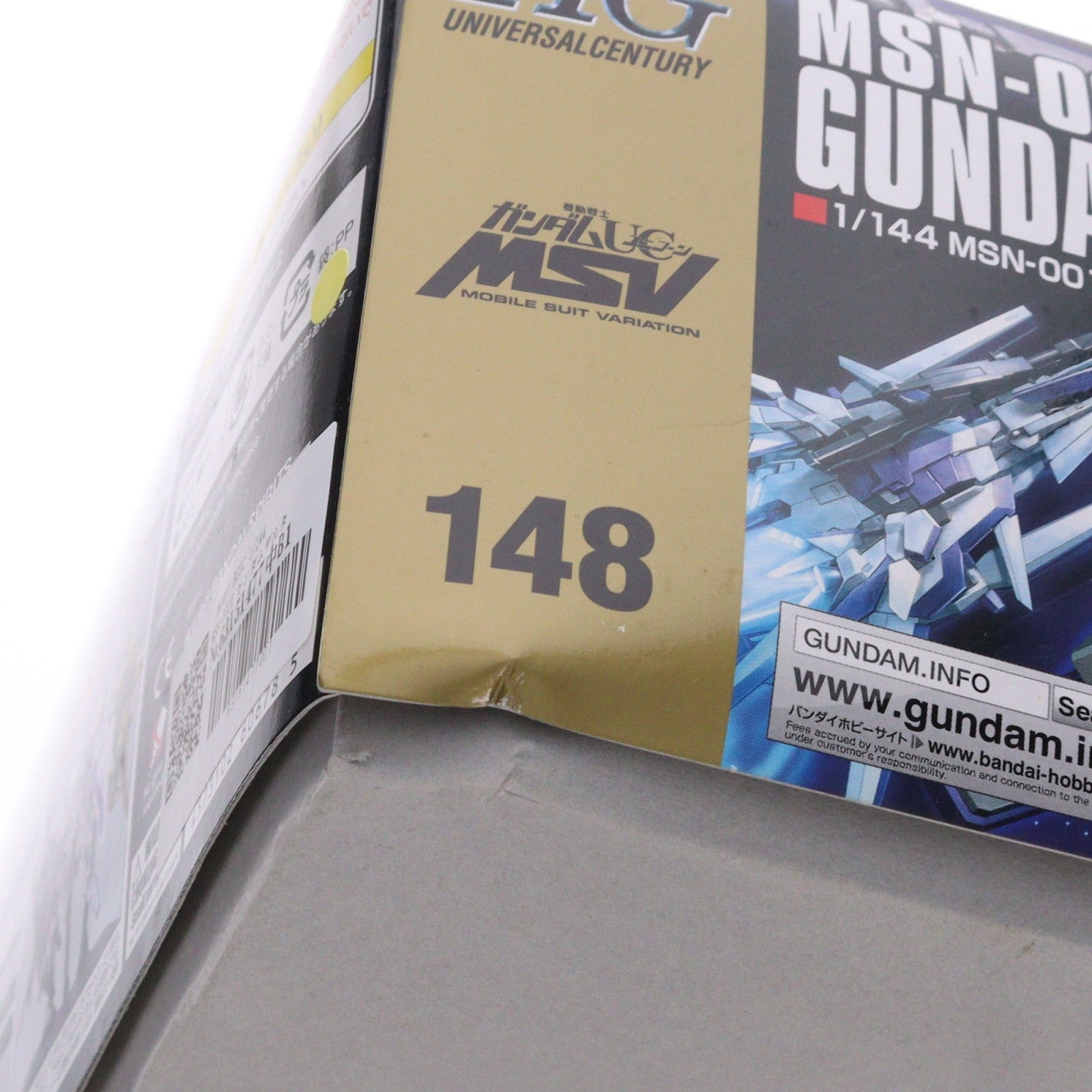 【中古即納】[PTM] (再販) HGUC 1/144 MSN-001X ガンダムデルタカイ 機動戦士ガンダムUC(ユニコーン) MSV プラモデル(5060678) バンダイスピリッツ(20240907)