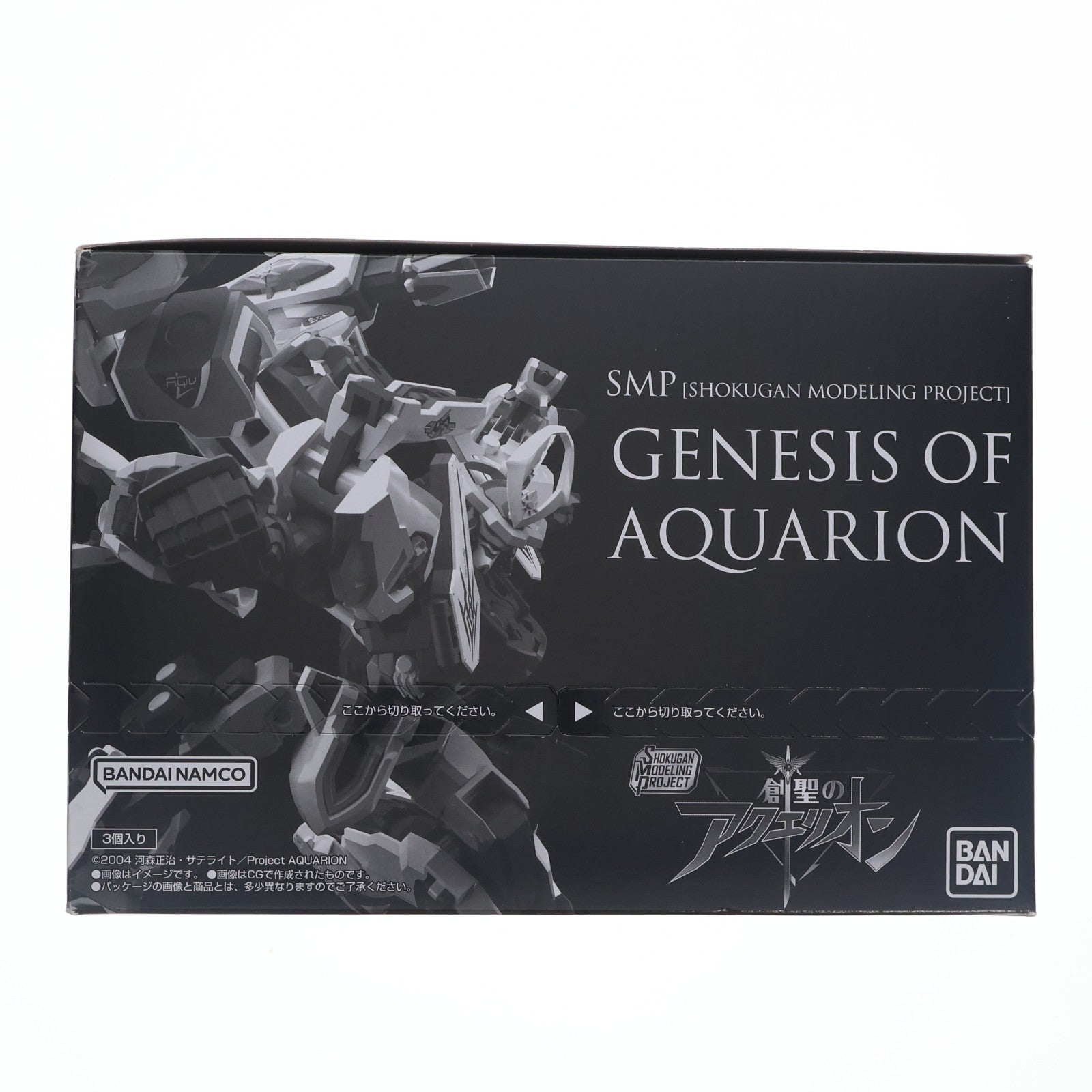 【中古即納】[PTM] (BOX)(食玩) SMP[SHOKUGAN MODELING PROJECT] 創聖のアクエリオン プラモデル(3個) バンダイ(20220926)