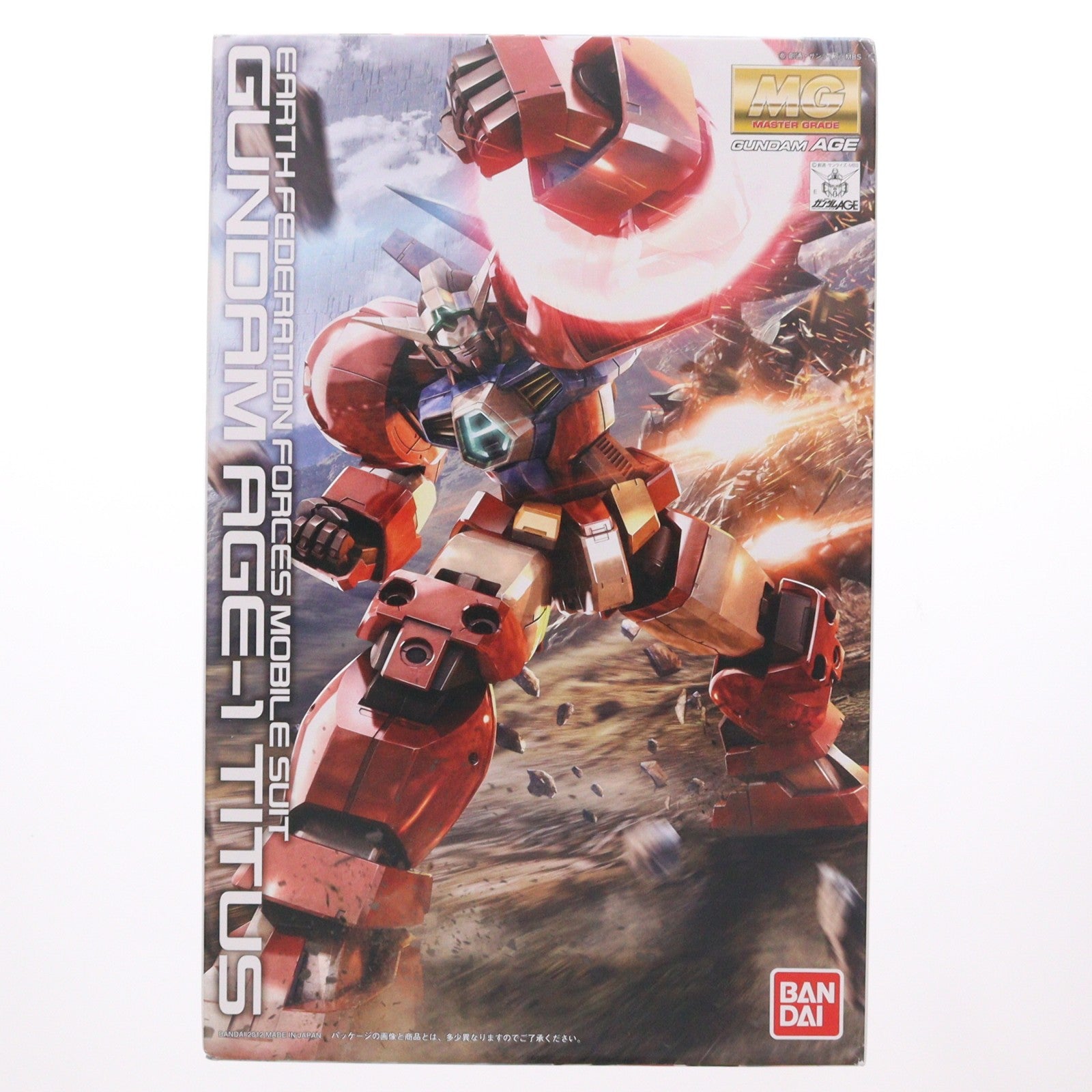 【中古即納】[PTM] MG 1/100 ガンダムAGE-1 タイタス 機動戦士ガンダムAGE(エイジ) プラモデル(0175317) バンダイ(20171130)