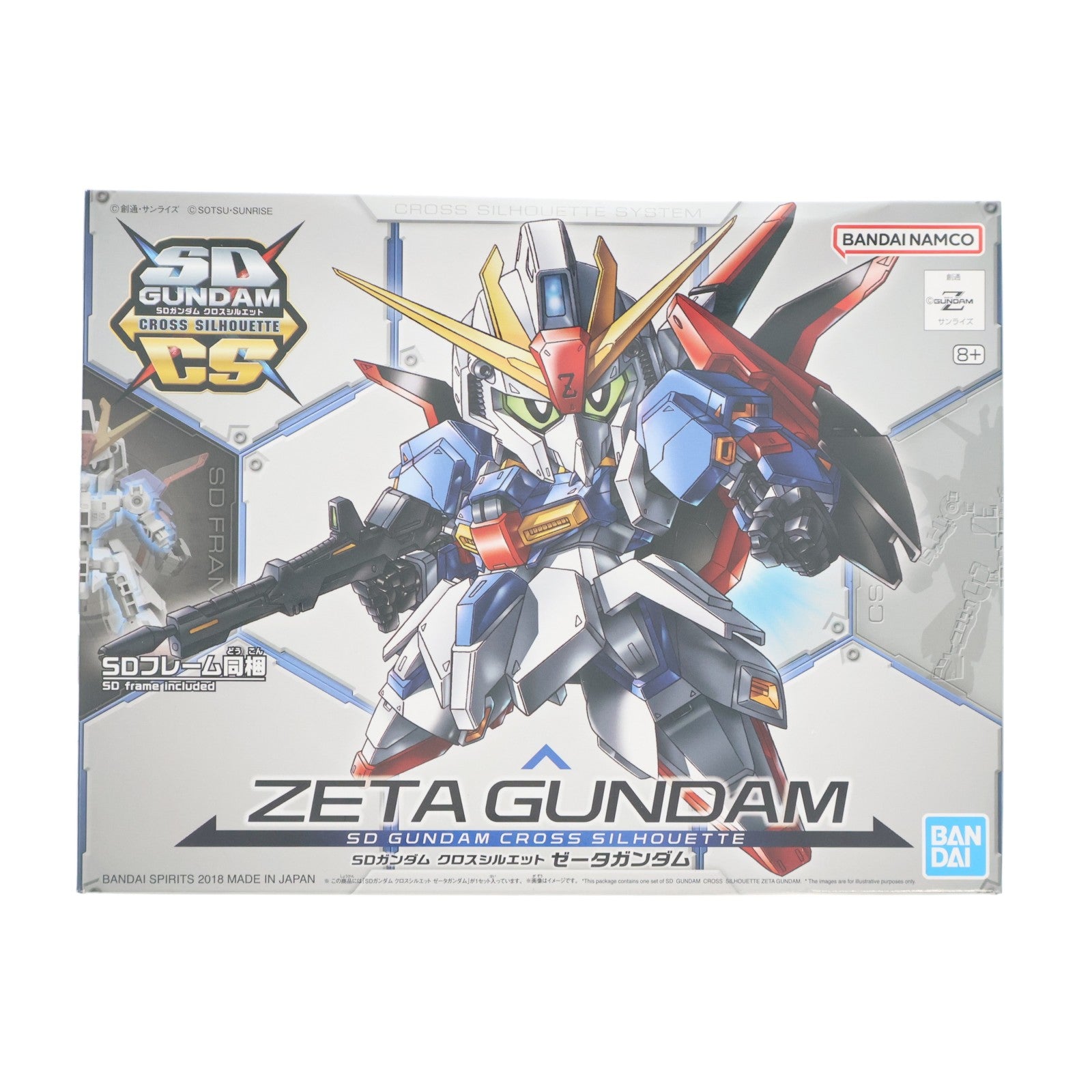 【中古即納】[PTM] (再販) SDガンダム クロスシルエット MSZ-006 ゼータガンダム 機動戦士Zガンダム プラモデル(5059572) バンダイスピリッツ(20240930)