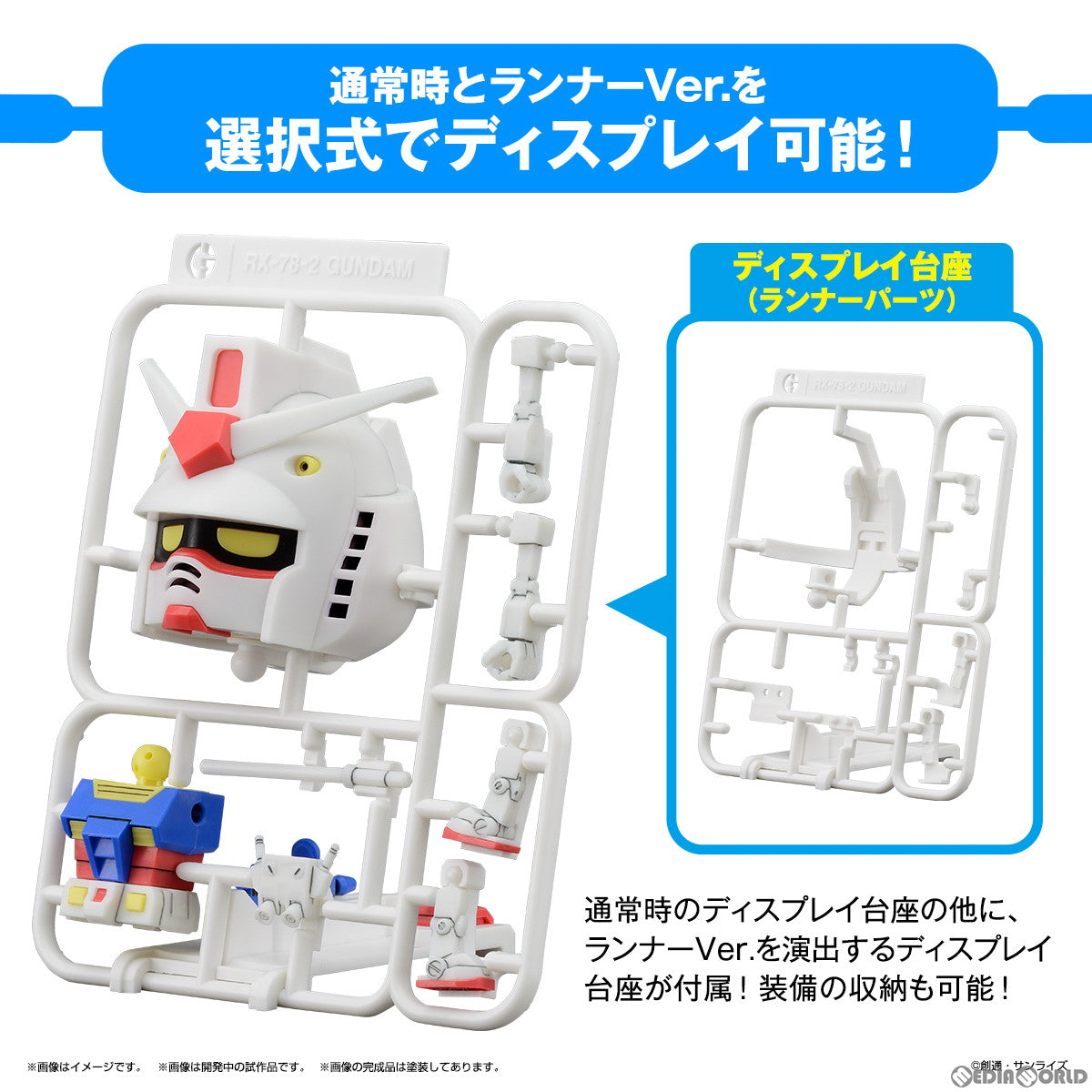 【中古即納】[PTM] 1/1 ガンプラくんDXセット(ランナーVer.再現パーツ付き) ガンプラくん プラモデル(5065118) バンダイスピリッツ(20230429)