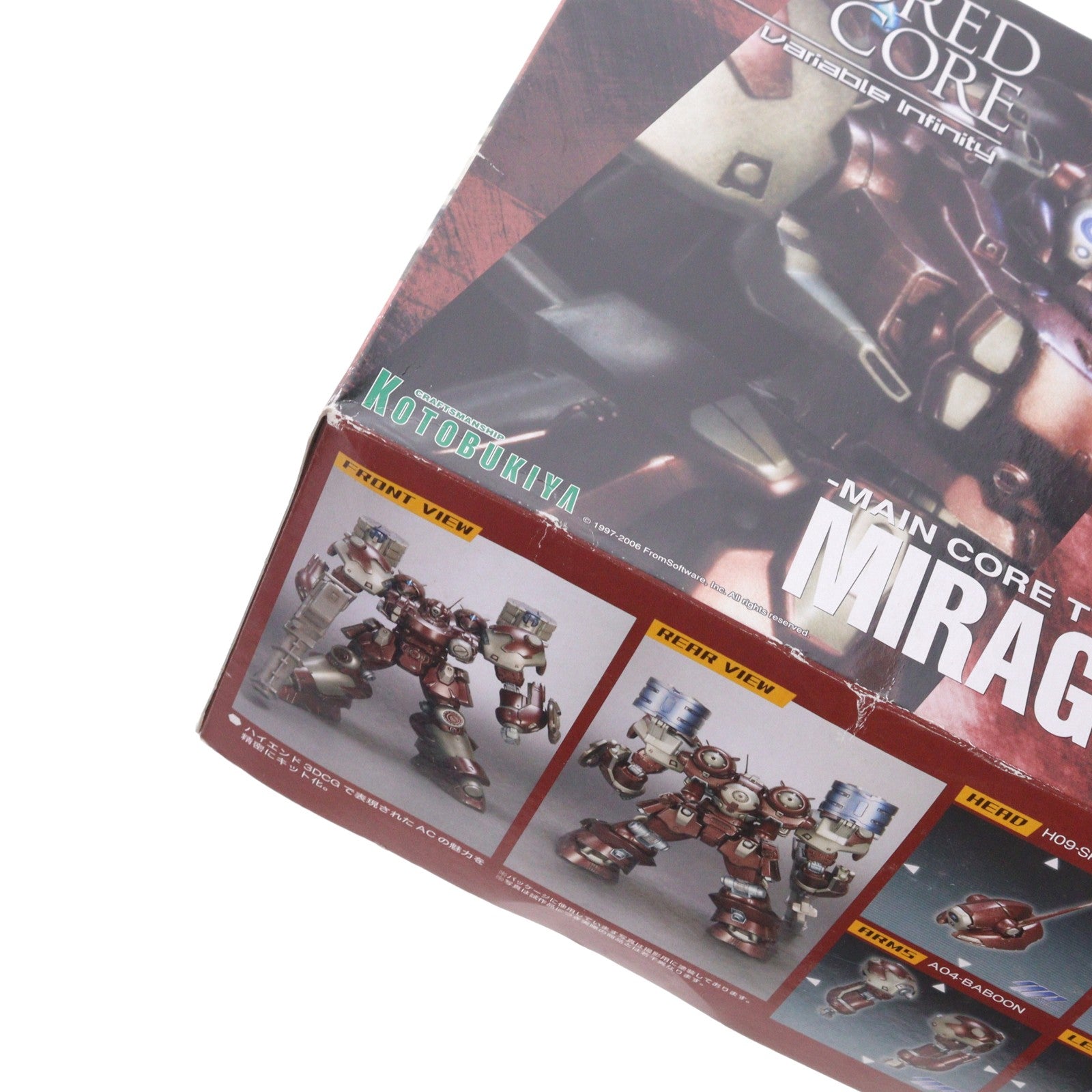 【中古即納】[PTM] V.I.シリーズ AC-003 1/72 ミラージュ C05-SELENA(セレナ) ARMORED CORE(アーマード・コア) プラモデル(VI-04) コトブキヤ(20060930)