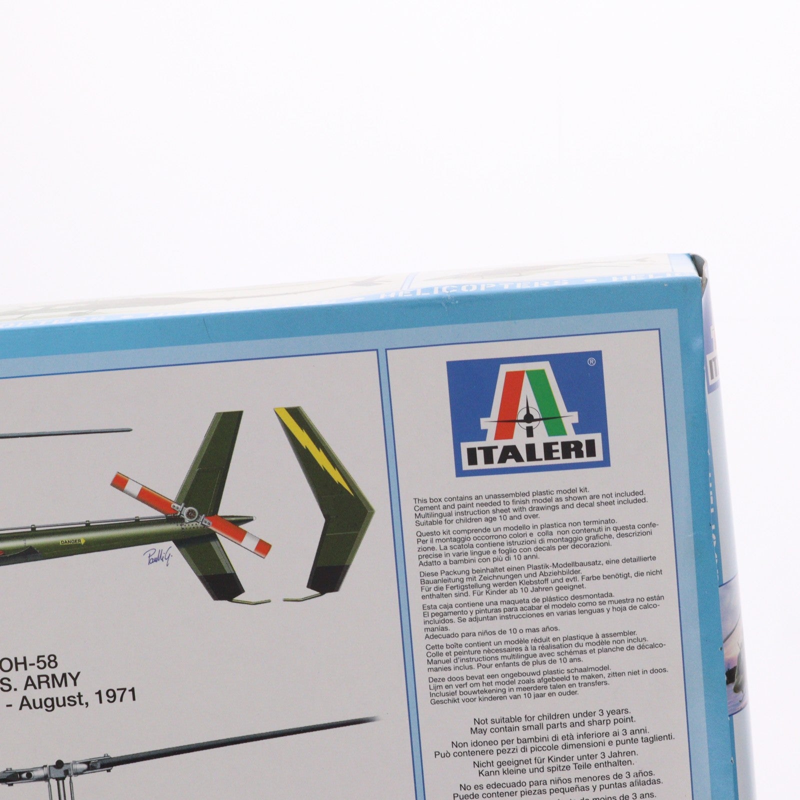 【中古即納】[PTM] 1/48 OH-58 A KIOWA(カイオワ) プラモデル(2624) ITALERI(イタレリ)(20021231)