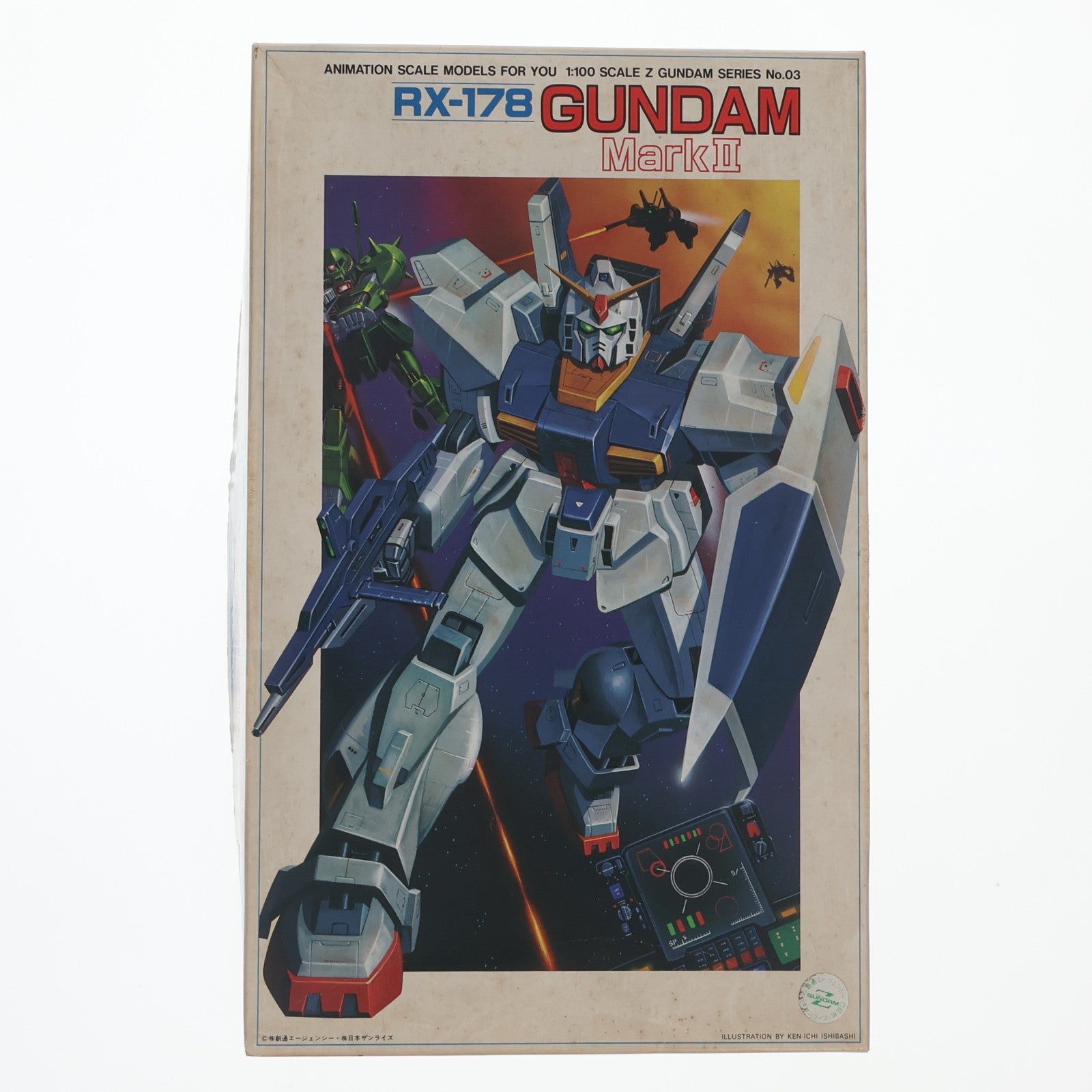 【中古即納】[PTM] 1/100 RX-178 ガンダムマークII 機動戦士Zガンダム シリーズ No.03 プラモデル(0503753) バンダイ(20160930)