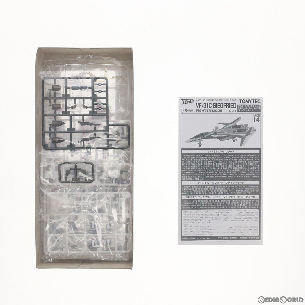 【中古即納】[PTM] マクロスモデラーズ×技MIX(ギミックス) 技MCR14 1/144 VF-31C ファイター マクロスΔ(デルタ) プラモデル(297075) TOMYTEC(トミーテック)(20160901)