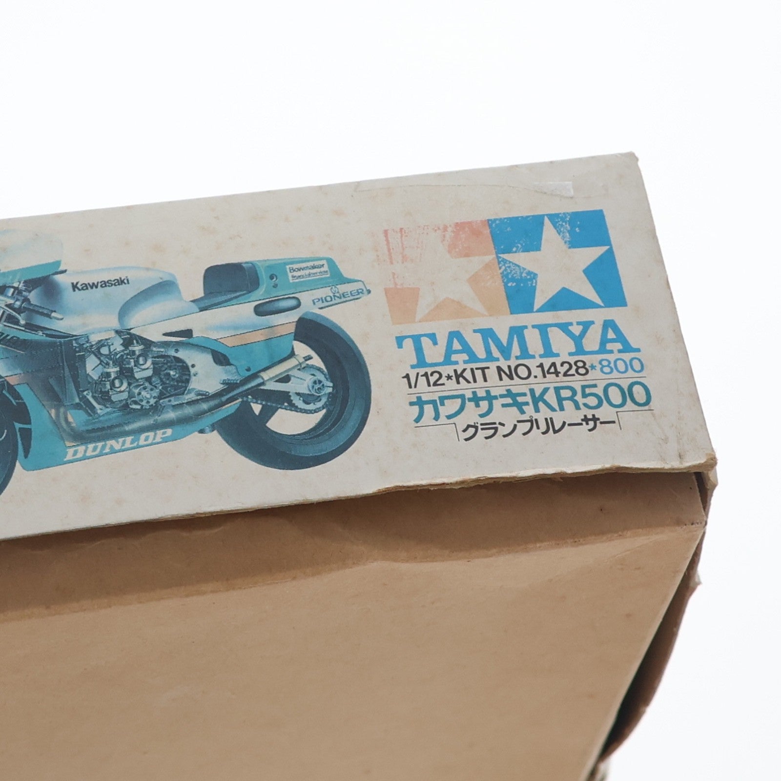 【中古即納】[PTM] オートバイシリーズ No.28 1/12 カワサキ KR500 グランプリレーサー ディスプレイモデル プラモデル(1428) タミヤ(19991231)