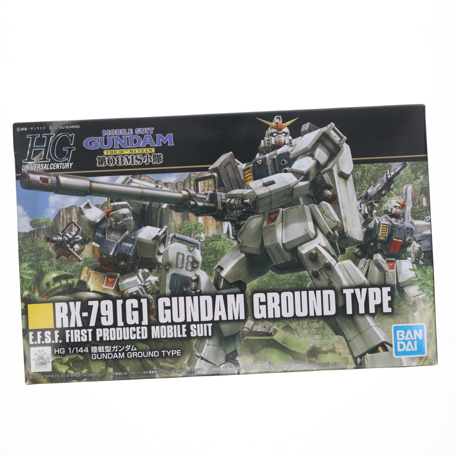 【中古即納】[PTM] HGUC 1/144 RX-79[G] 陸戦型ガンダム 機動戦士ガンダム 第08MS小隊 プラモデル バンダイスピリッツ(20200324)