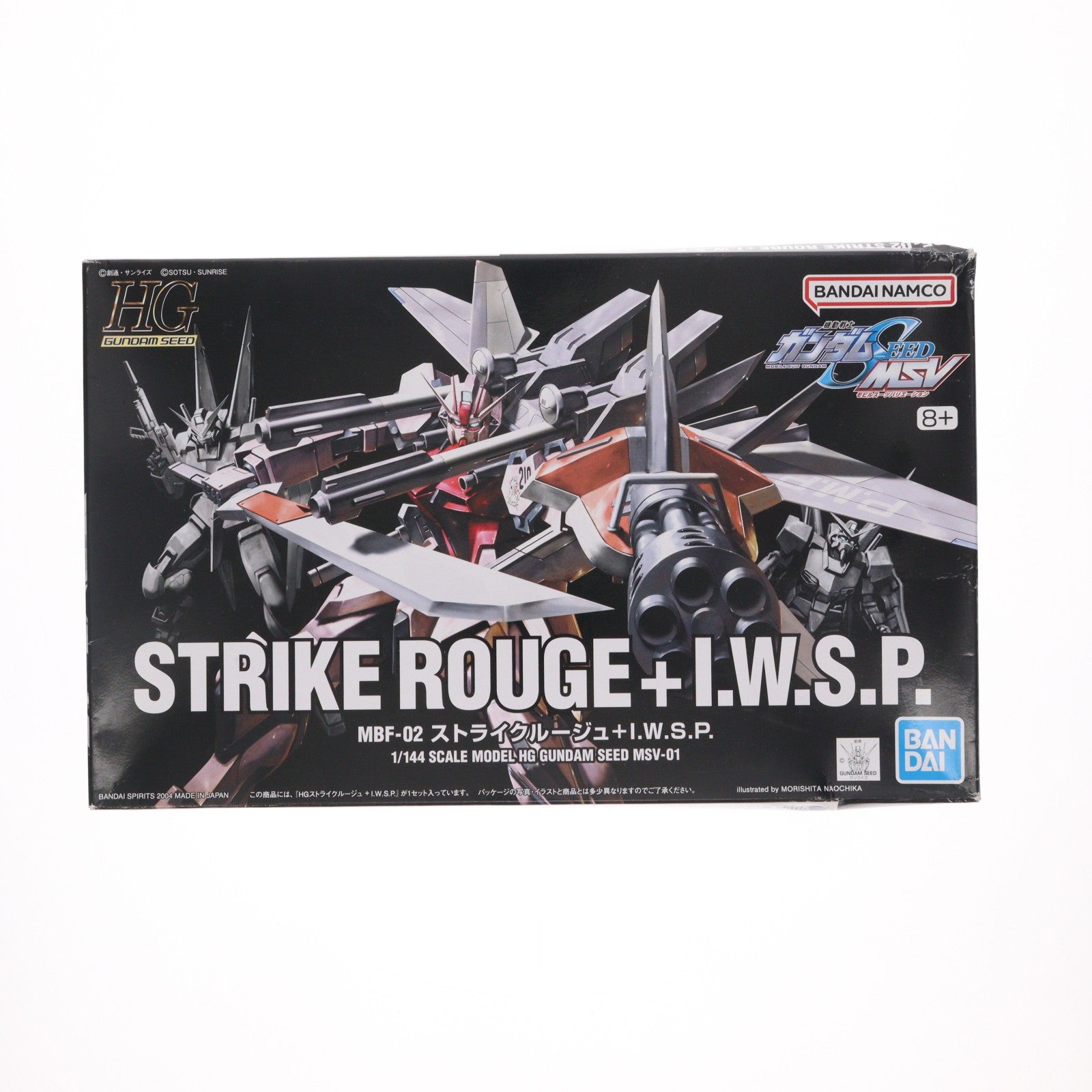 【中古即納】[PTM] HG 1/144 ストライクルージュ+I.W.S.P. 機動戦士ガンダムSEED(シード) MSV プラモデル バンダイスピリッツ(20200926)