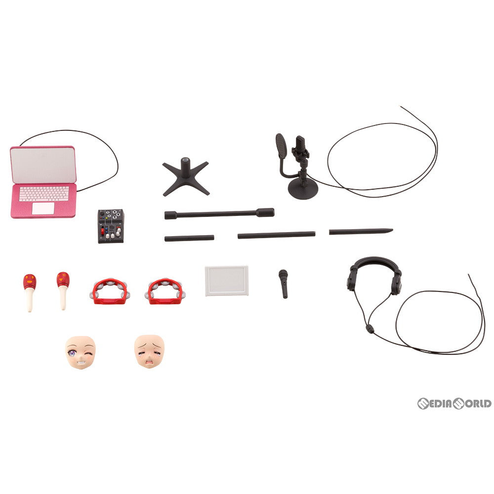 【中古即納】[PTM] 創彩少女庭園 1/10 アフタースクール リツカのカラオケ&レコーディングセット プラモデル(MV007) コトブキヤ(20230726)