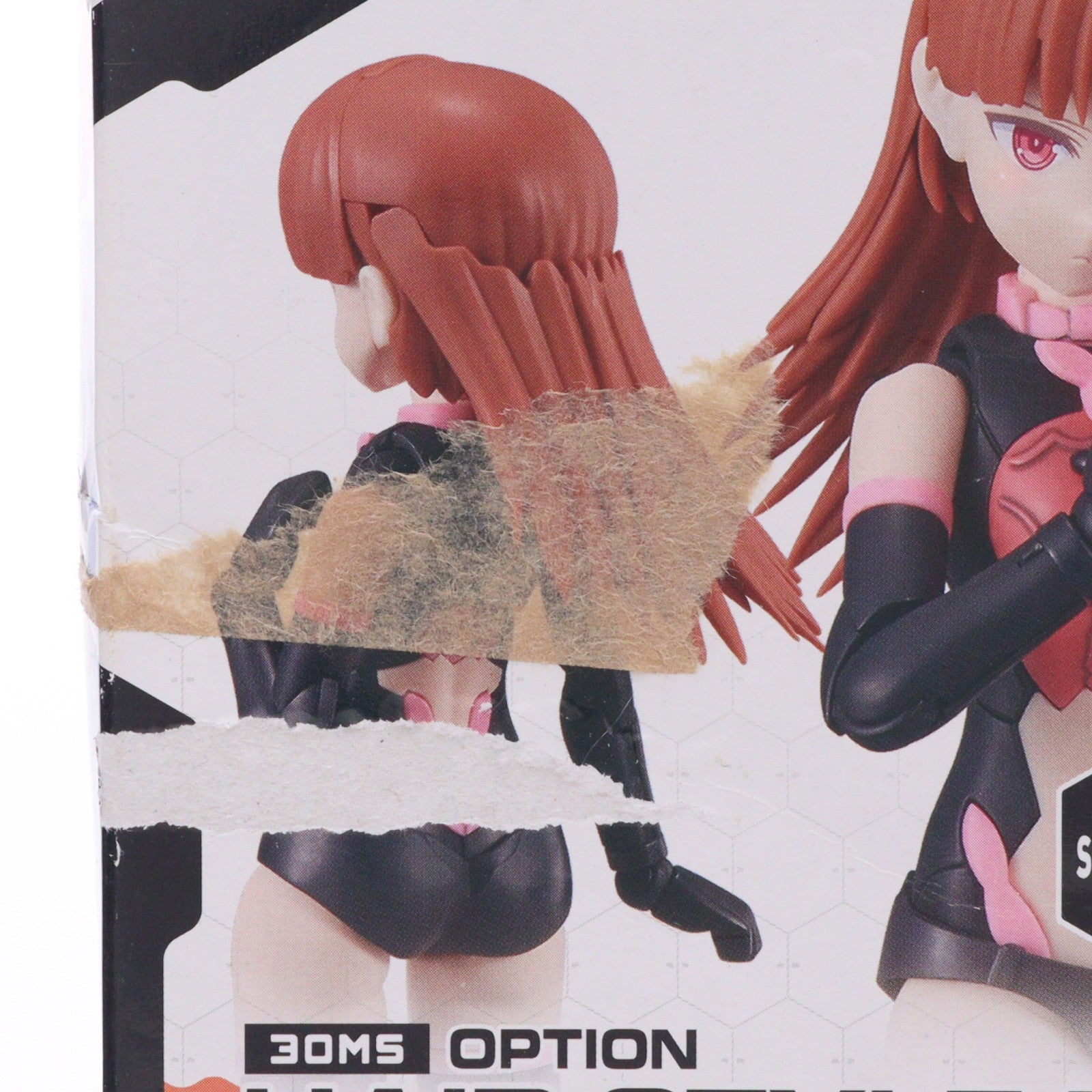 【中古即納】[PTM] (単品) 30MS オプションヘアスタイルパーツVol.7 ストレートヘア1[レッド2] 30 MINUTES SISTERS(サーティミニッツシスターズ) プラモデル用アクセサリ(5064219) バンダイスピリッツ(20230225)