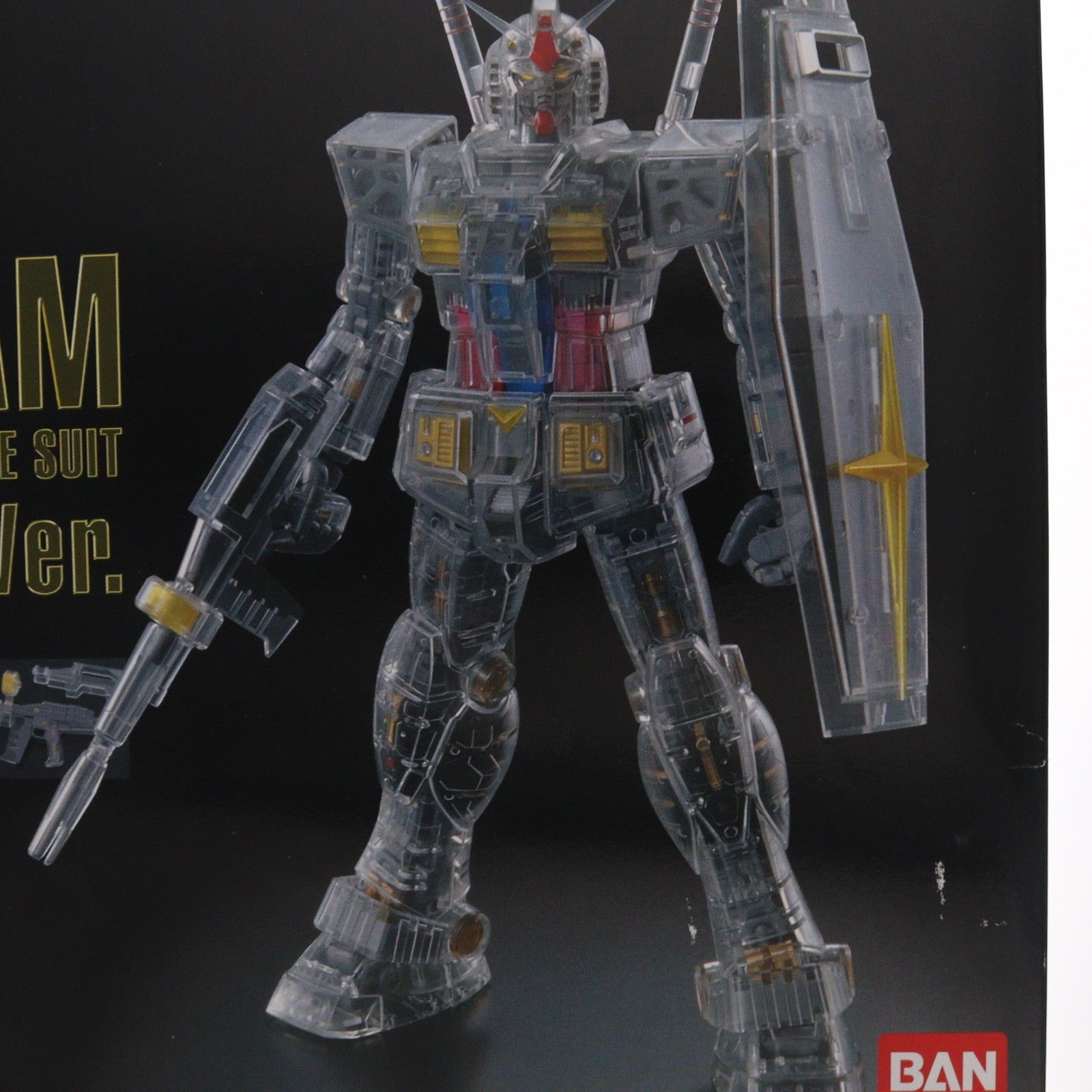 【中古即納】[PTM] プロショップ限定 MG 1/100 RX-78-2 ガンダム Ver.2.0 メカニカルクリアVer. 機動戦士ガンダム プラモデル(0159458) バンダイ(20090630)
