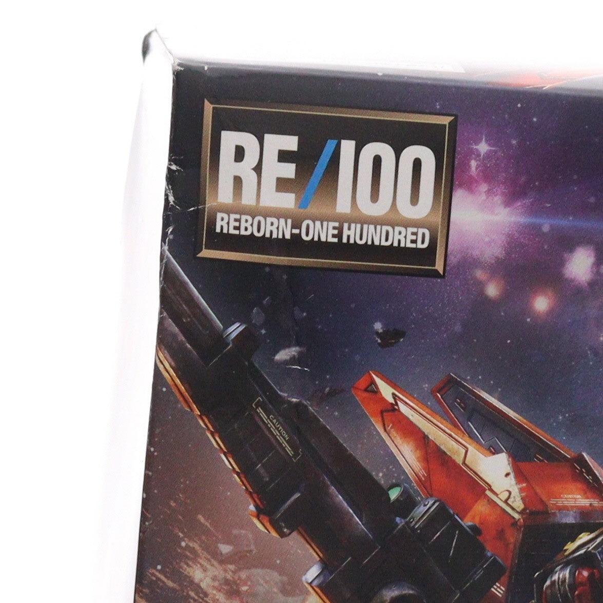 【中古即納】[PTM] RE/100 1/100 AMX-107 バウ 機動戦士ガンダムZZ(ダブルゼータ) プラモデル(0210512) バンダイ(20161126)