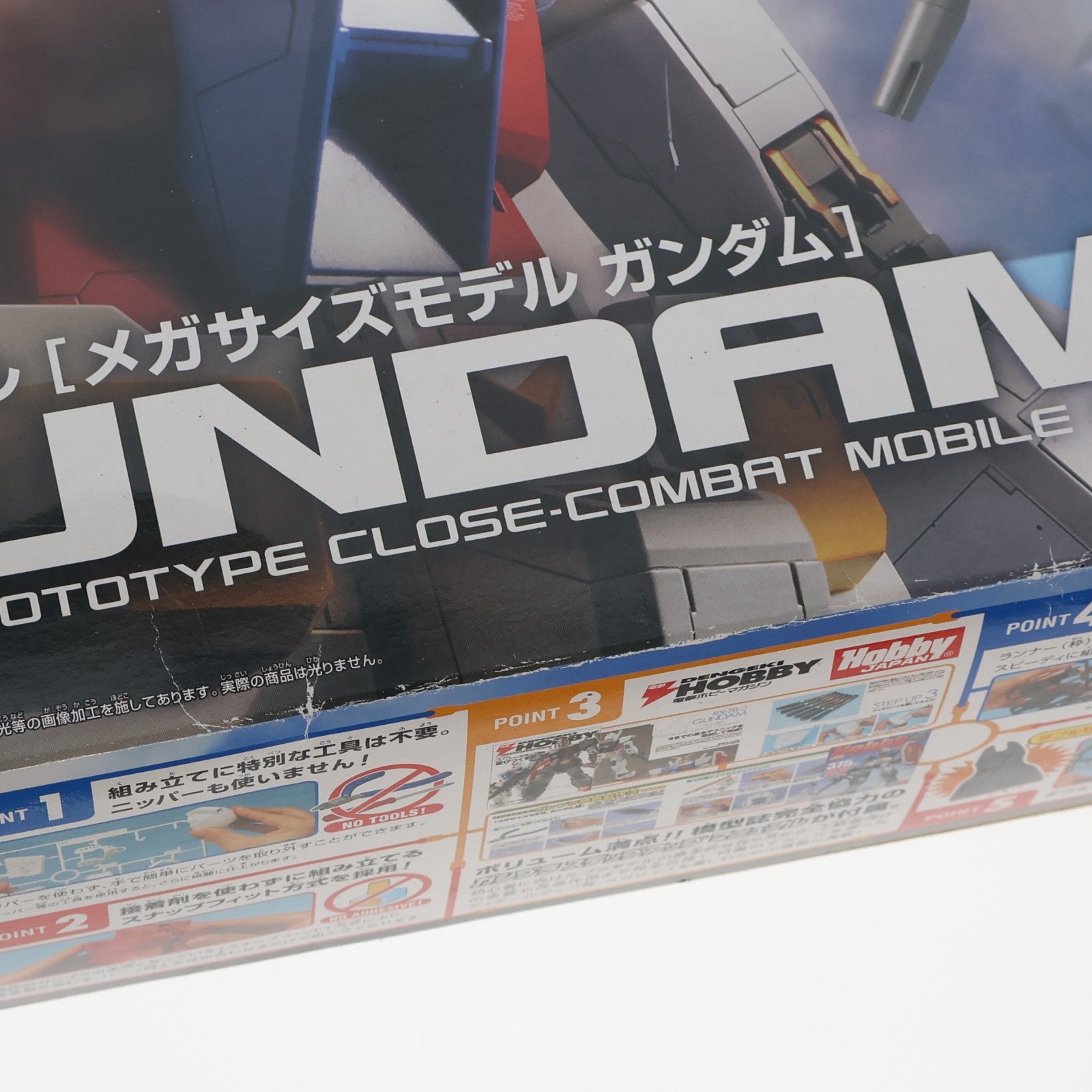 【中古即納】[PTM] メガサイズモデル 1/48 RX-78-2 ガンダム ガンプラ30th Anniversary 機動戦士ガンダム プラモデル(0162027) バンダイ(20180629)