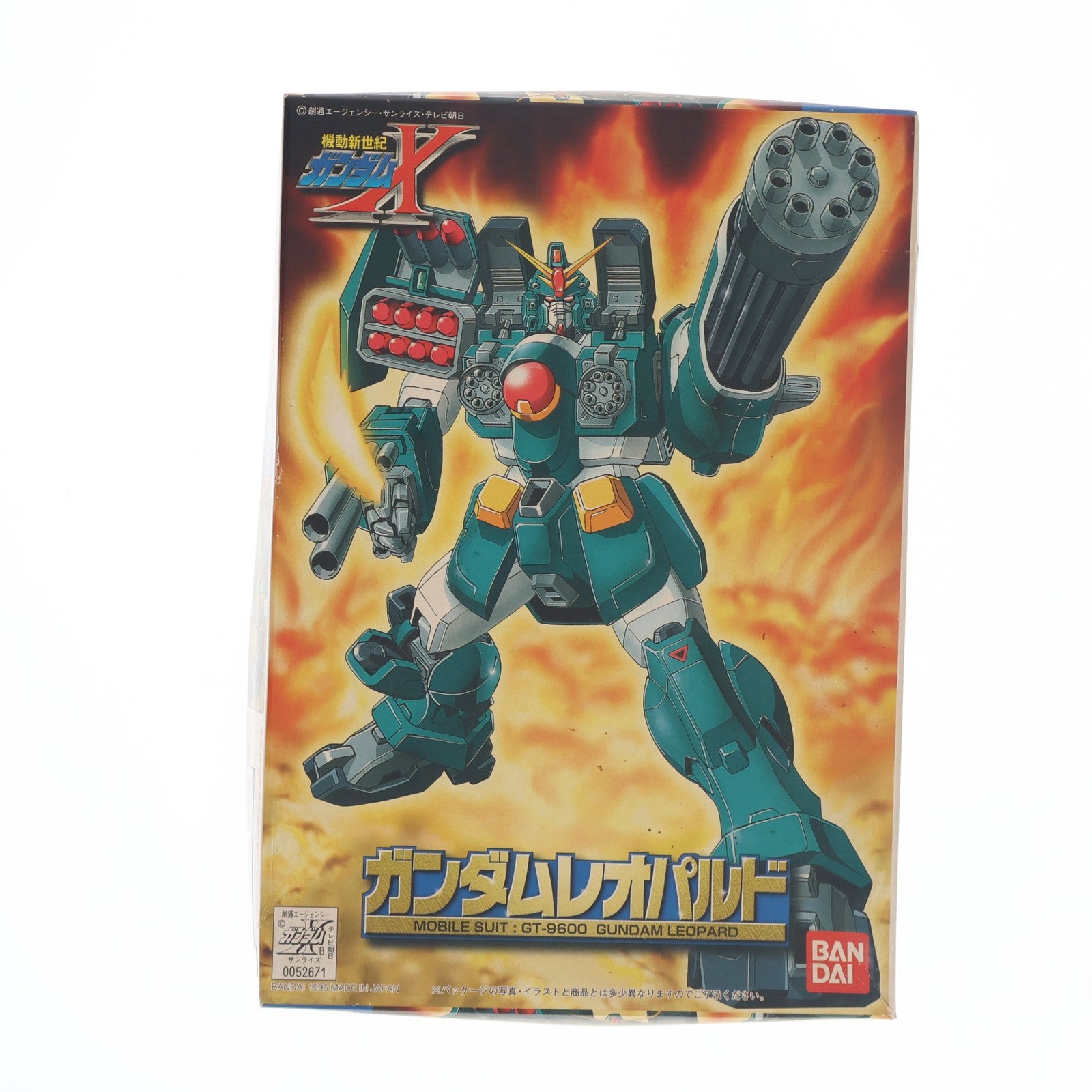 【中古即納】[PTM] 1/144 ガンダムレオパルド GT-9600 機動新世紀 ガンダムX シリーズ No.03 プラモデル バンダイ(20131027)