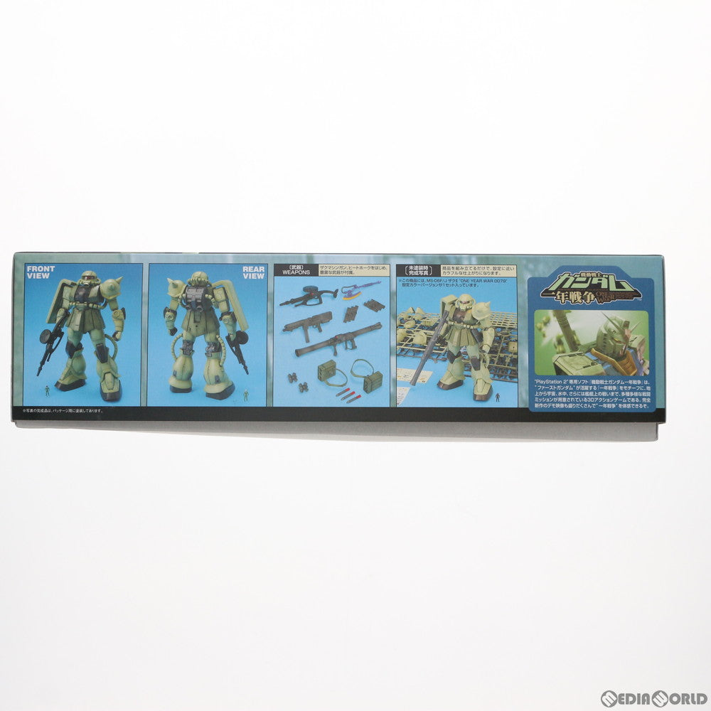 【中古即納】[PTM] MG 1/100 MS-06F/J ザクII ONE YEAR WAR 0079設定カラーVer. 機動戦士ガンダム 一年戦争 プラモデル(5056959) バンダイスピリッツ(20200531)