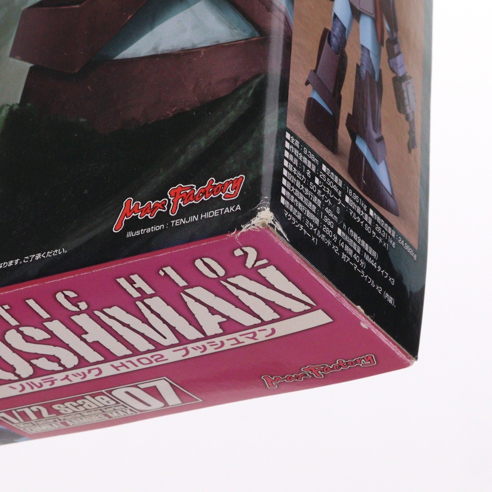 【中古即納】[PTM] COMBAT ARMORS MAX07 1/72 Scale ソルティック H102 ブッシュマン 太陽の牙 ダグラム プラモデル マックスファクトリー(20161130)
